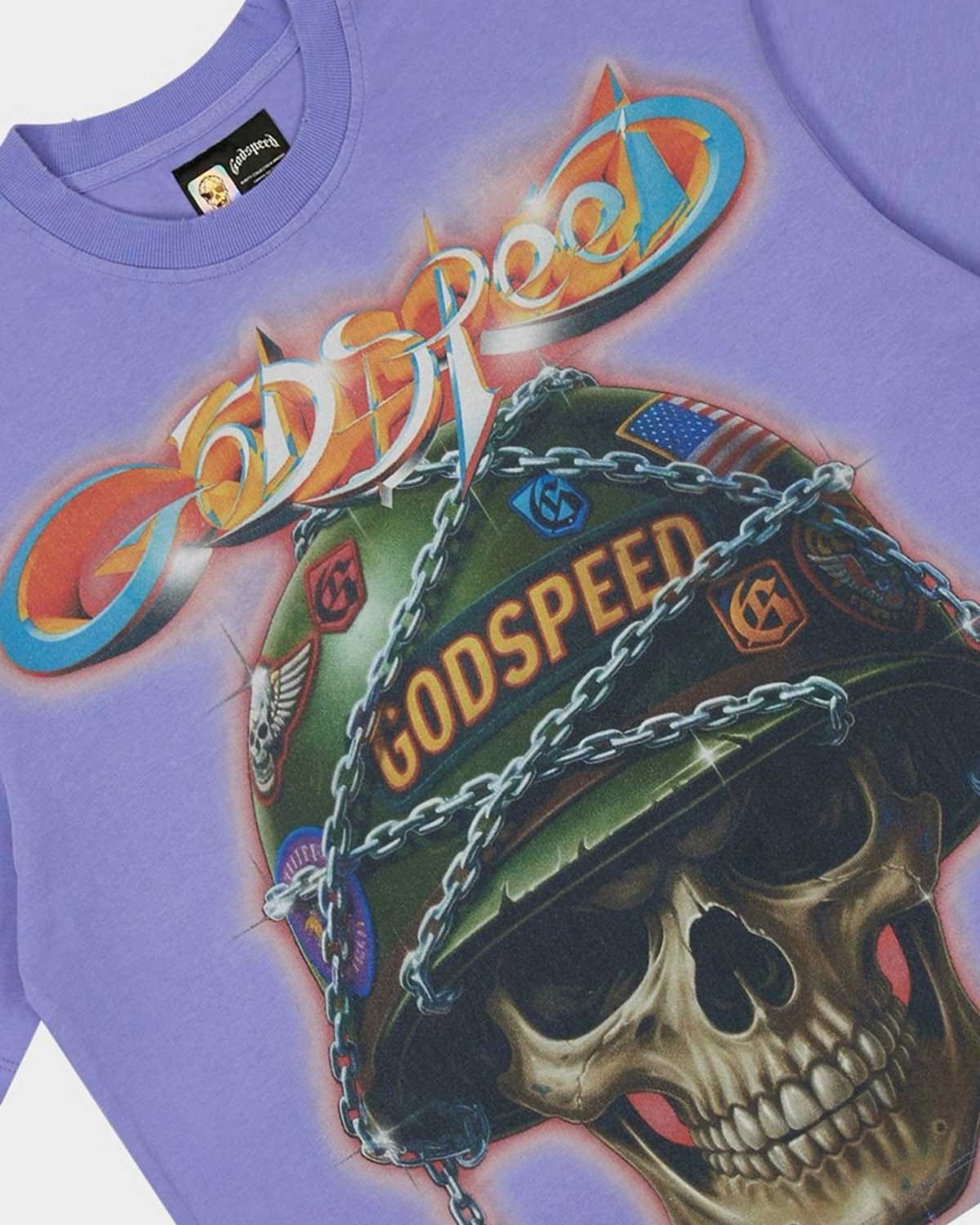 Godspeed Badges Of Honor T-Shirt Lavender