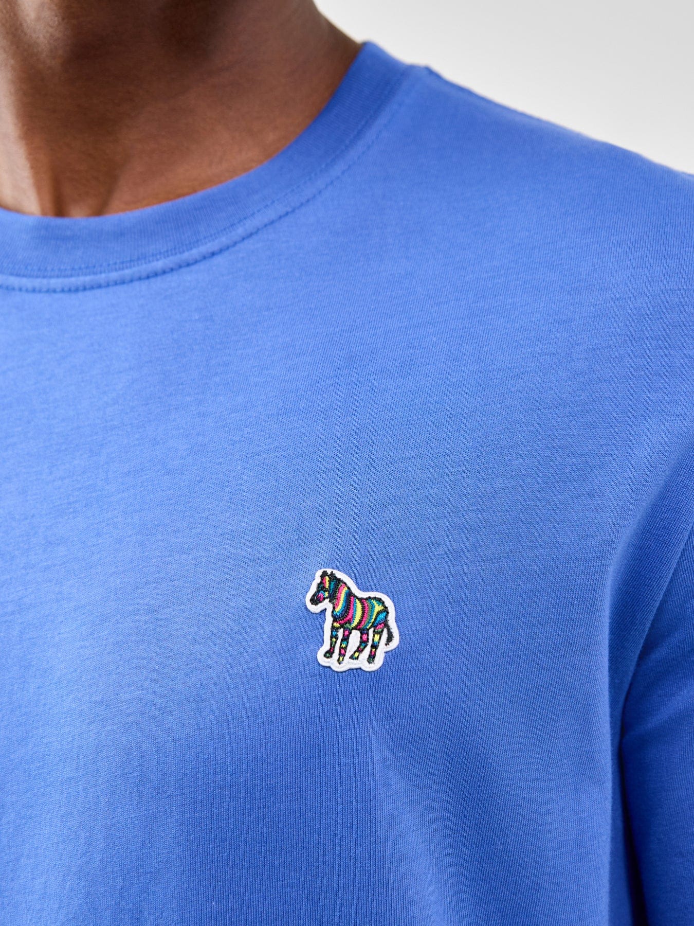 PS Paul Smith Zebra T - Shirt Blue