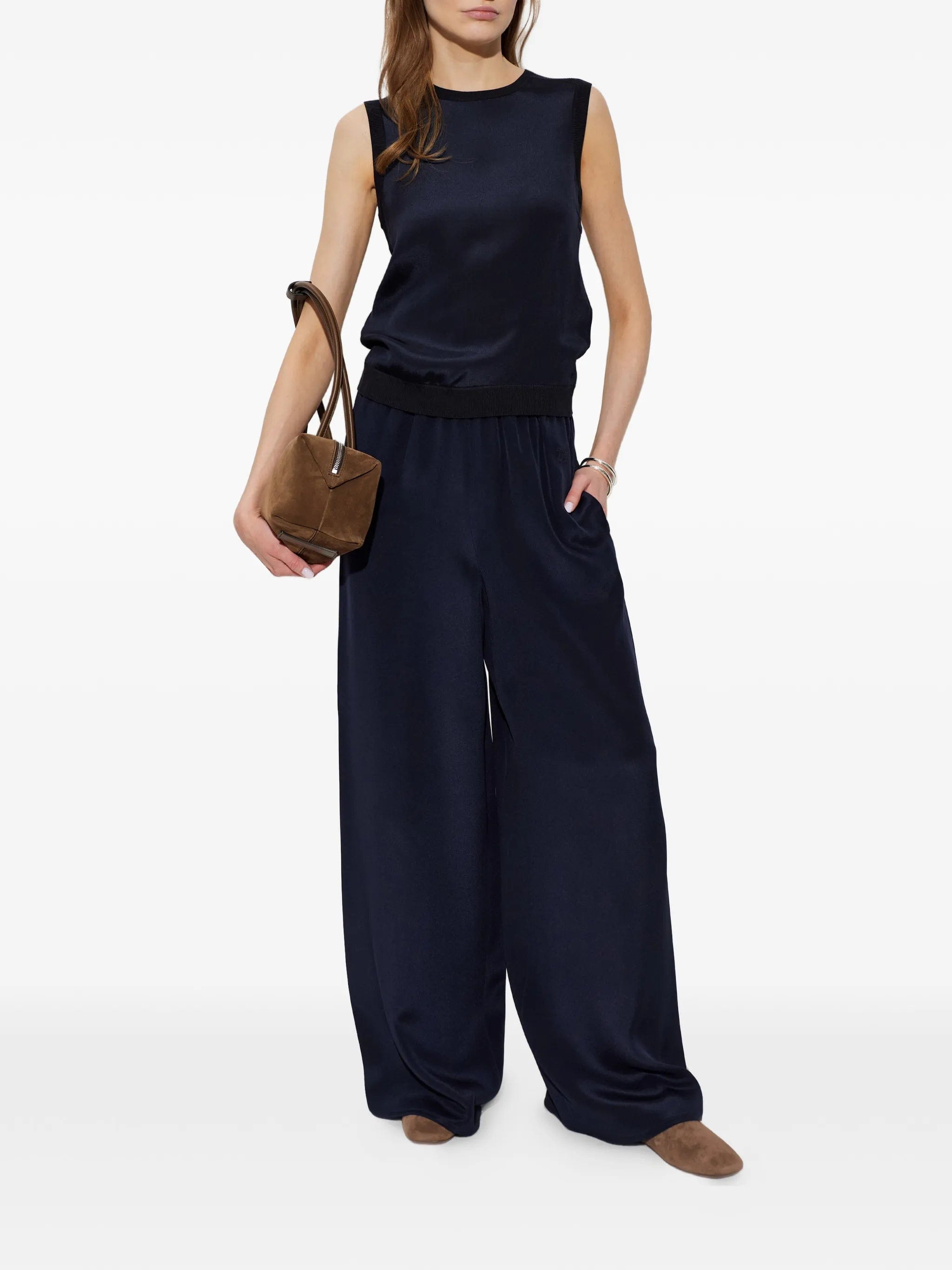 Max Mara Volonta wide - leg silk trousers