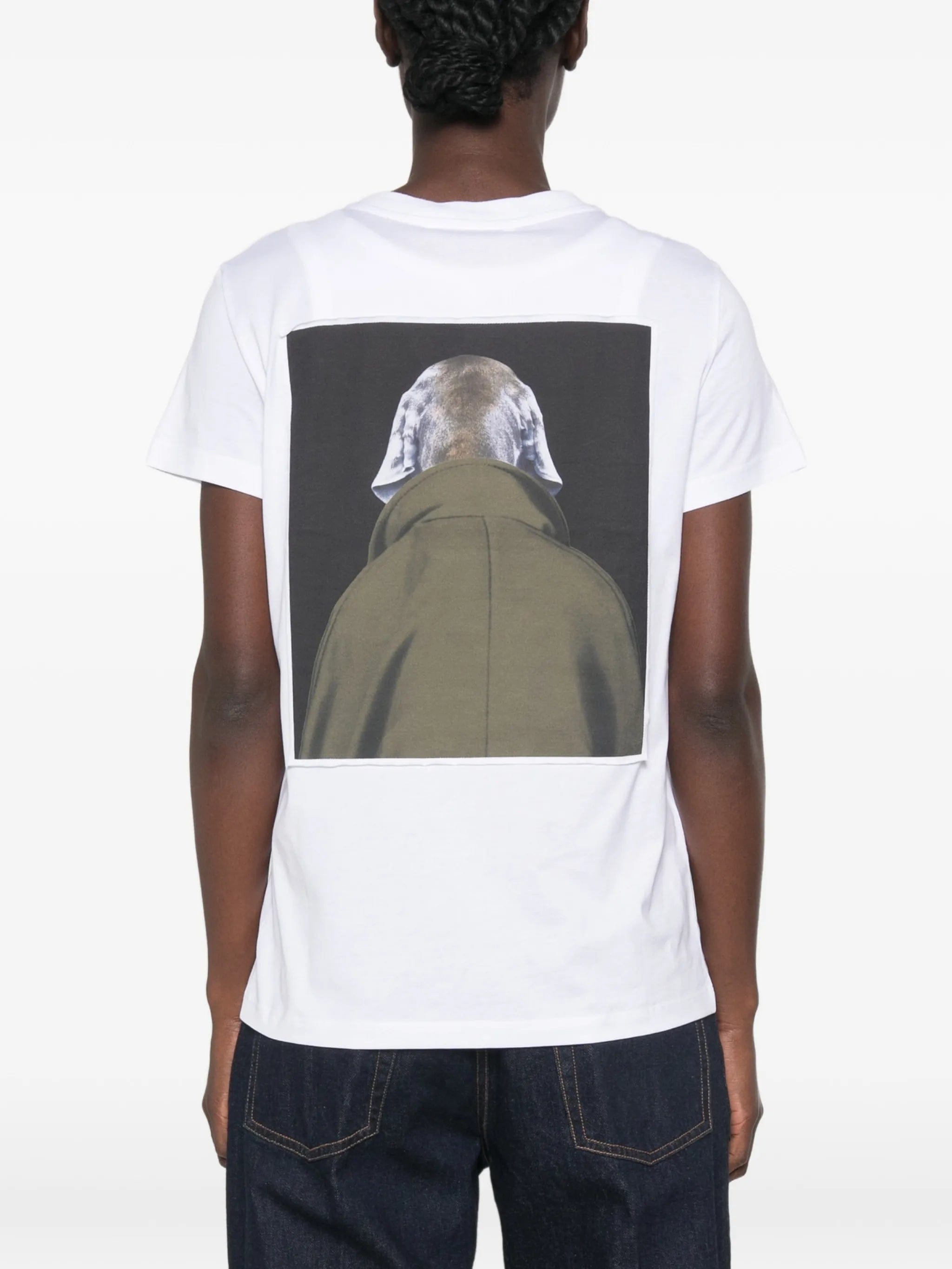 Max Mara Calca print - detail short - sleeve T - shirt