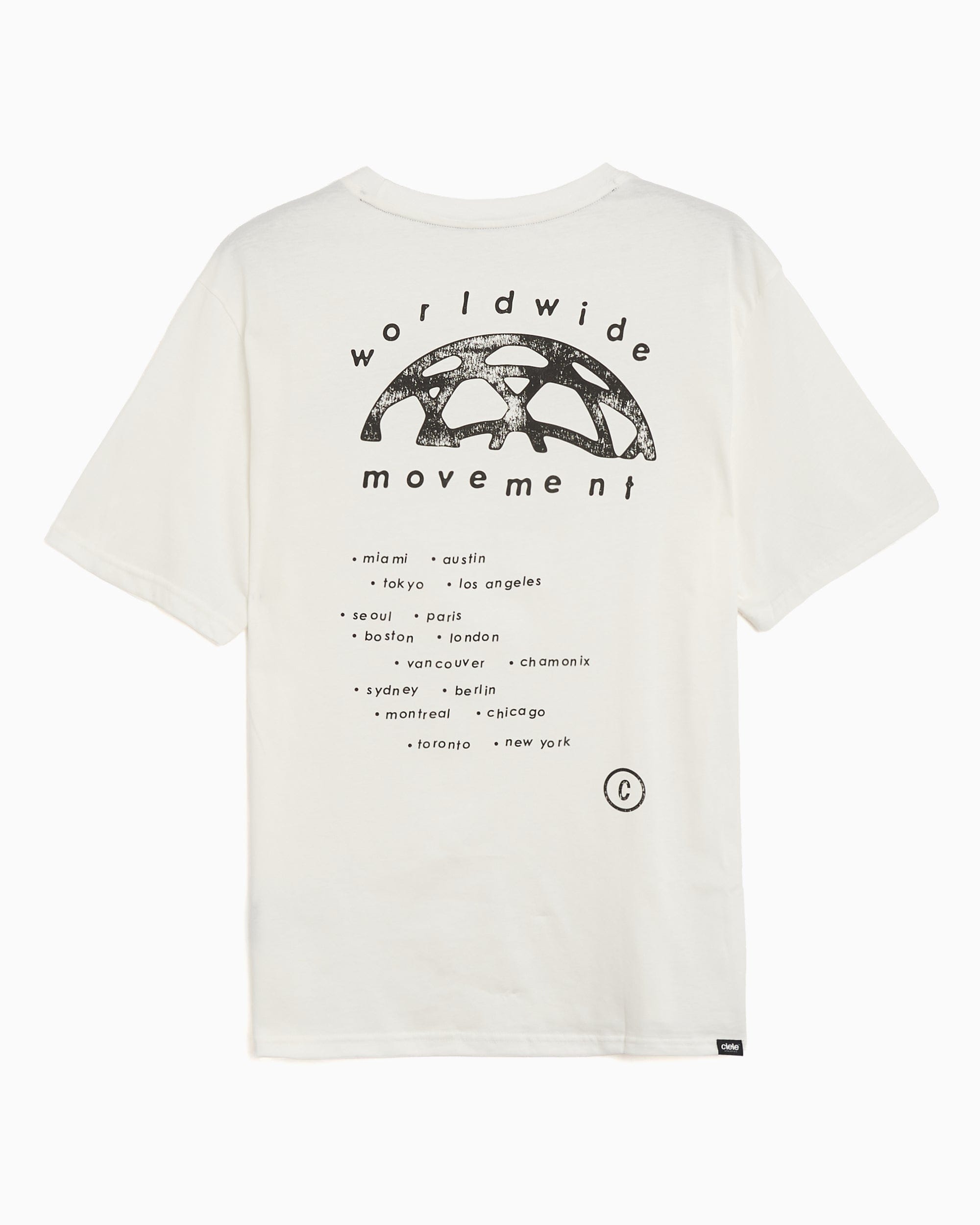 Ciele Athletics Camiseta con gráfico Relaxed Ciele Athletics WWM 026 Trooper para hombre