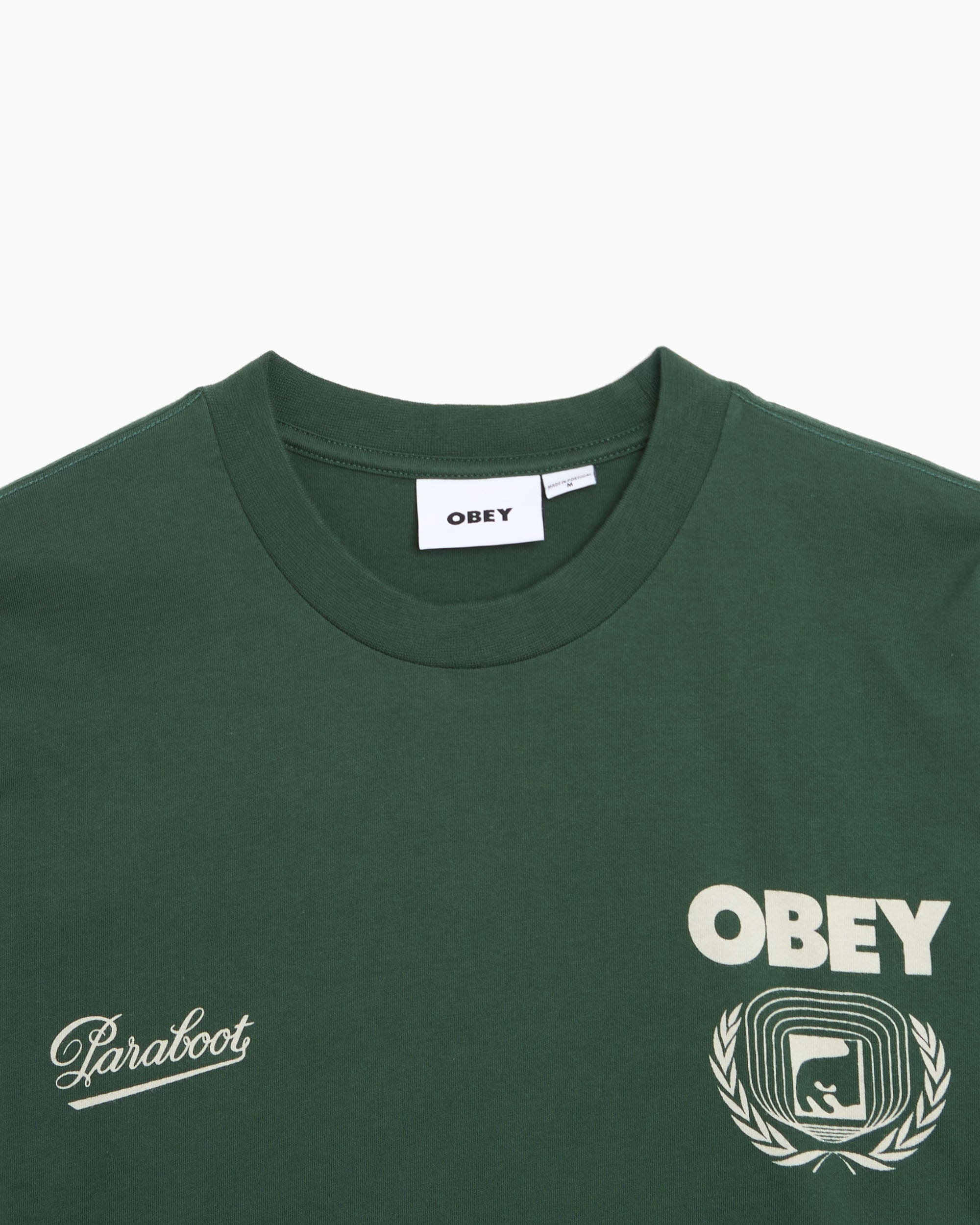 OBEY Clothing Camiseta con logo OBEY Clothing x Paraboot Kranks para hombre