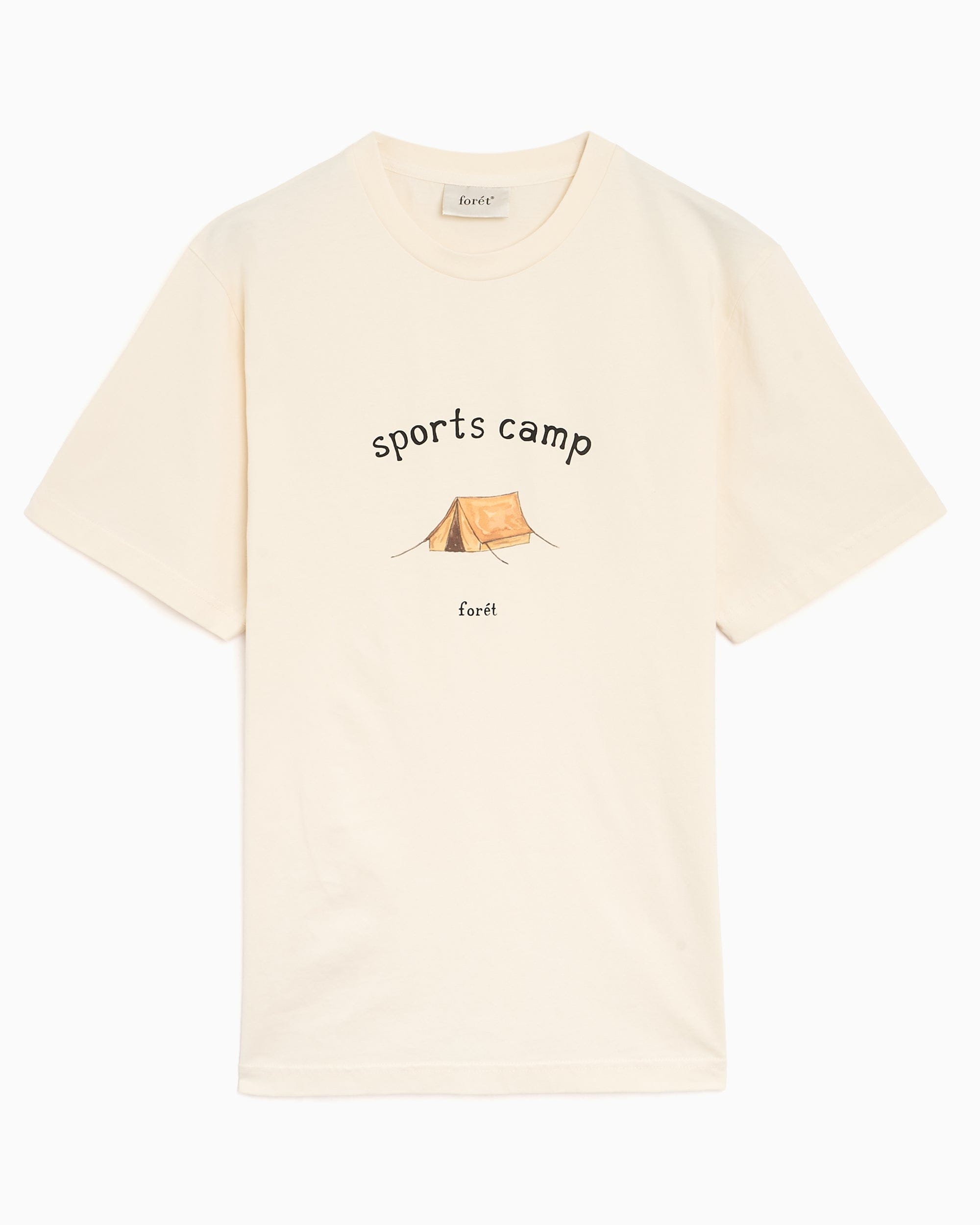 Forét Camiseta con gráfico forét Sports Camp para hombre