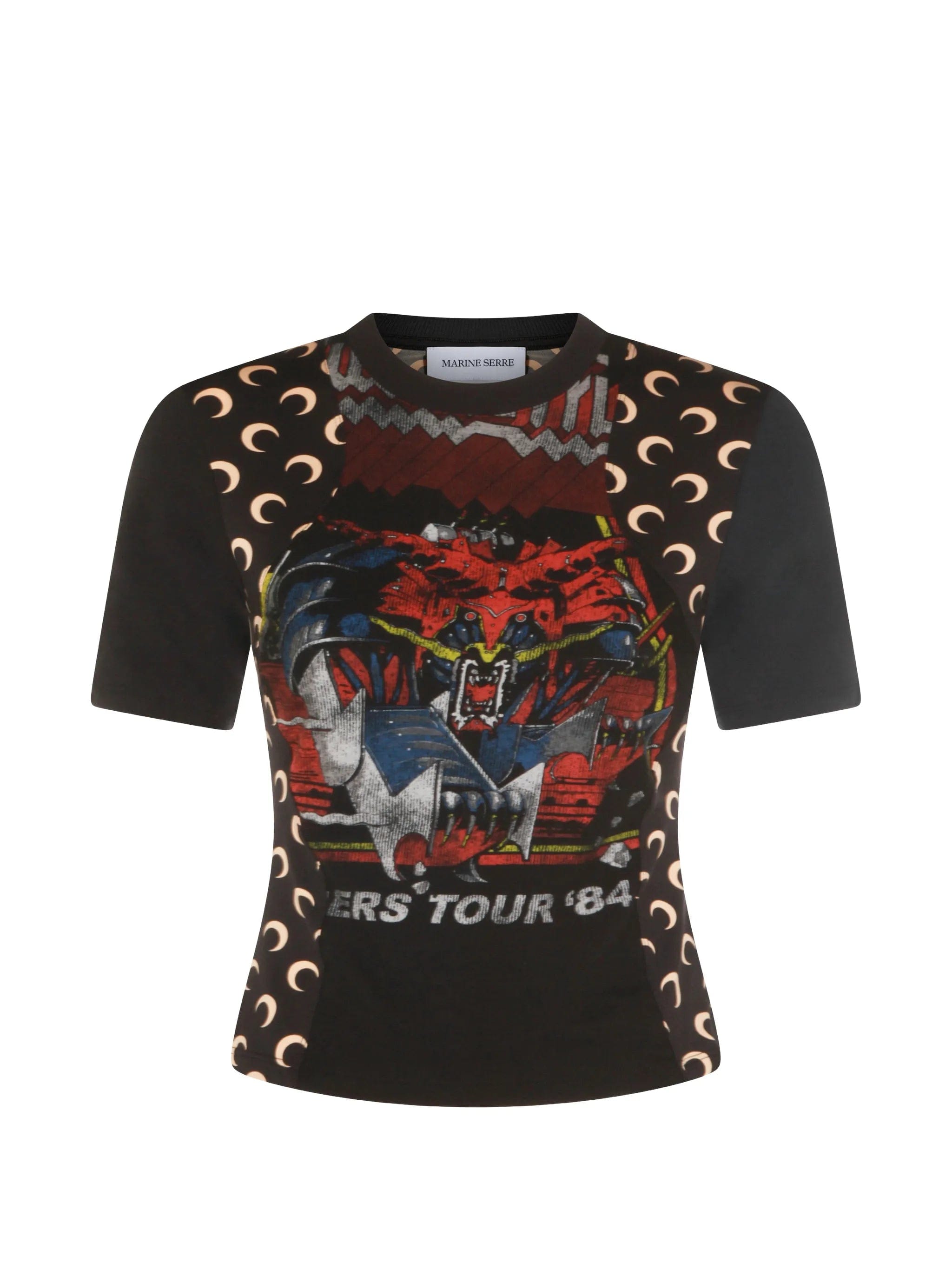 Marine Serre graphic - print T - shirt