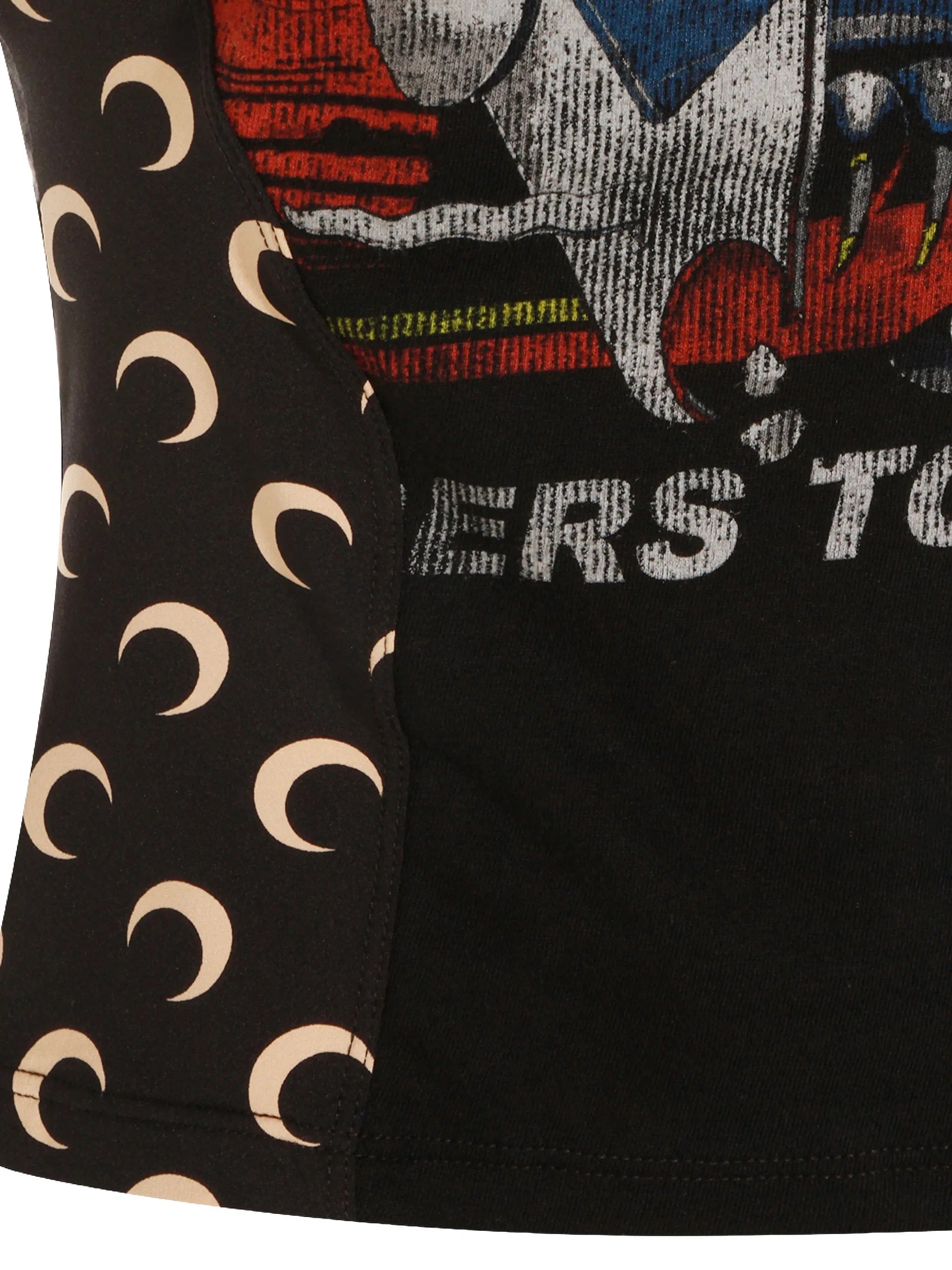 Marine Serre graphic - print T - shirt