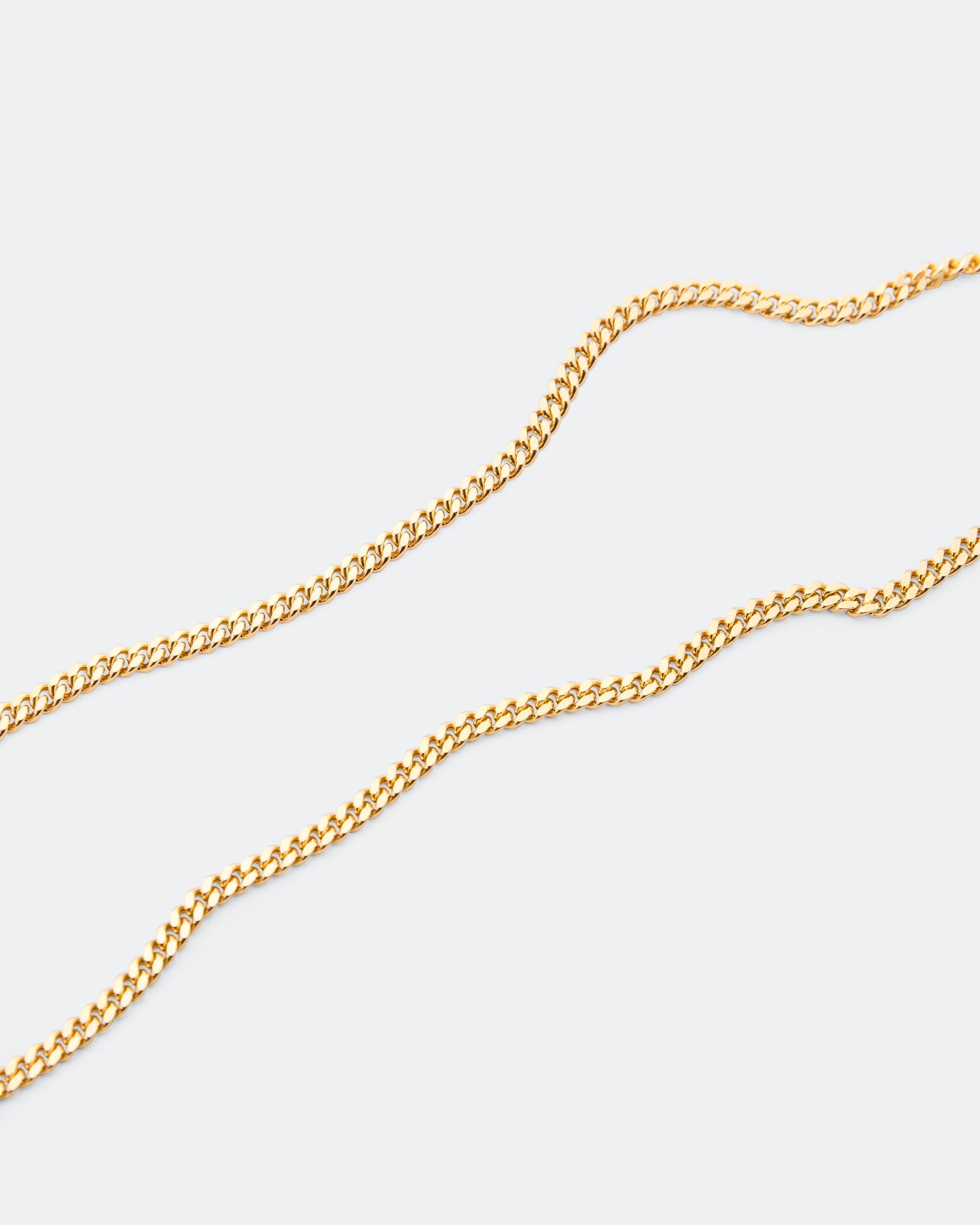 Tom Wood Curb Bracelet M - 18K Gold/925 Silver Gold