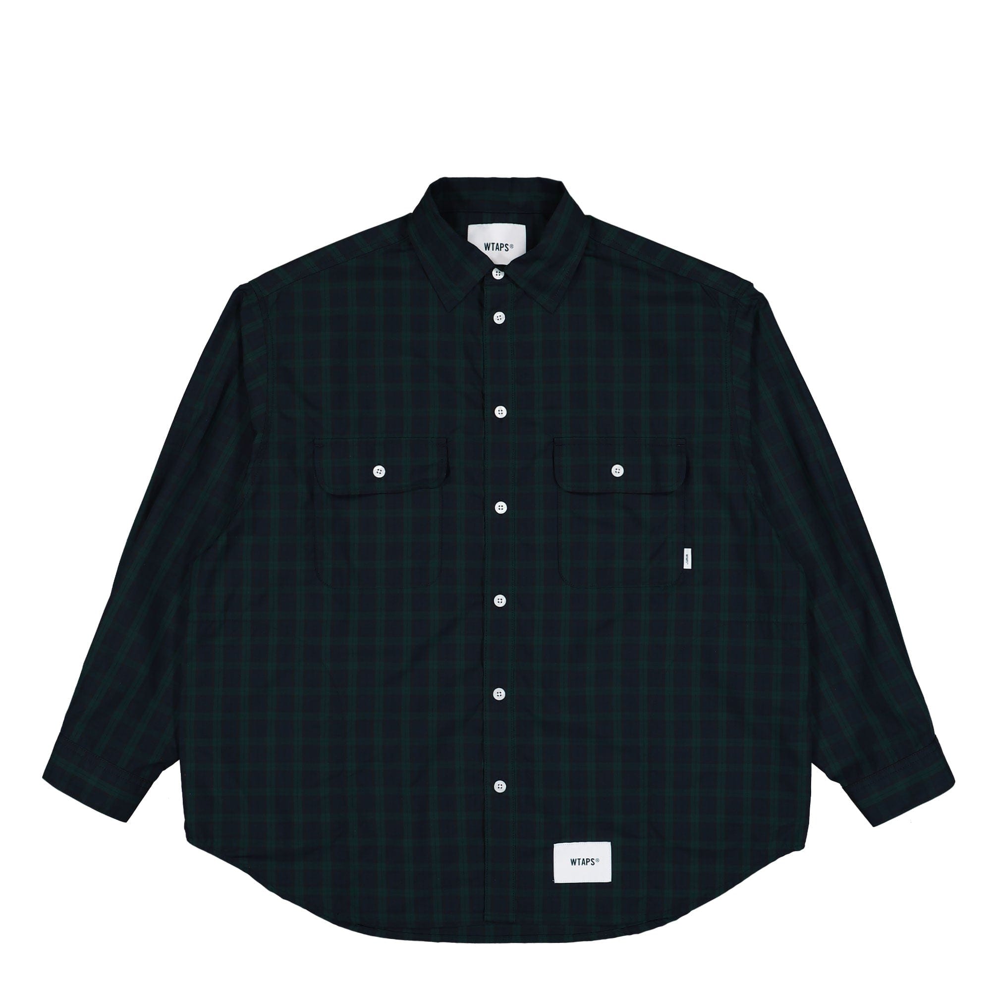 WTAPS WCPO 01 / LS / Cotton. Broadcloth. Textile