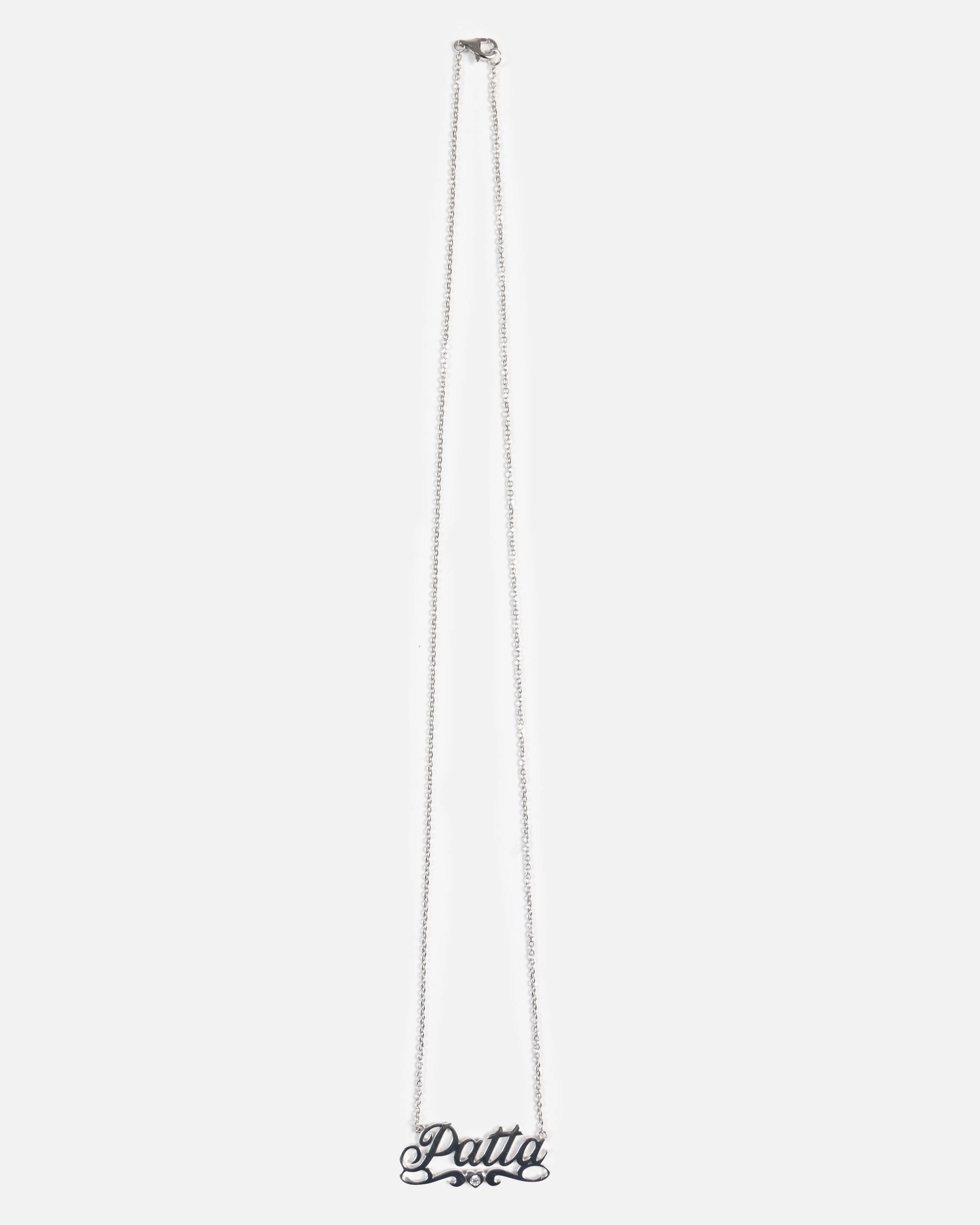 Patta Name Chain (Silver)