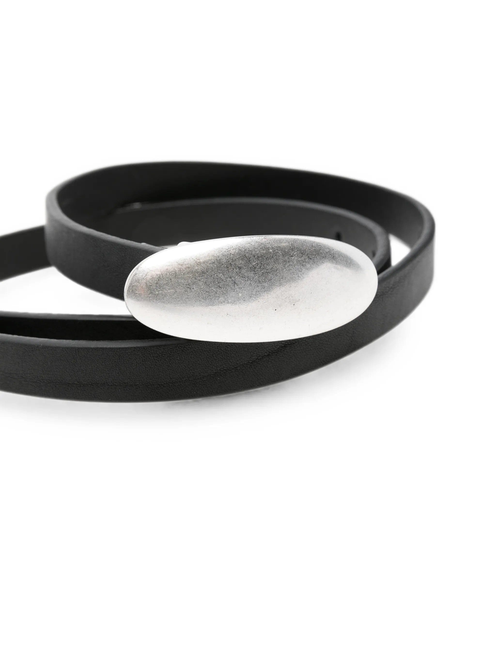 Won Hundred Kansas oval - buckle belt