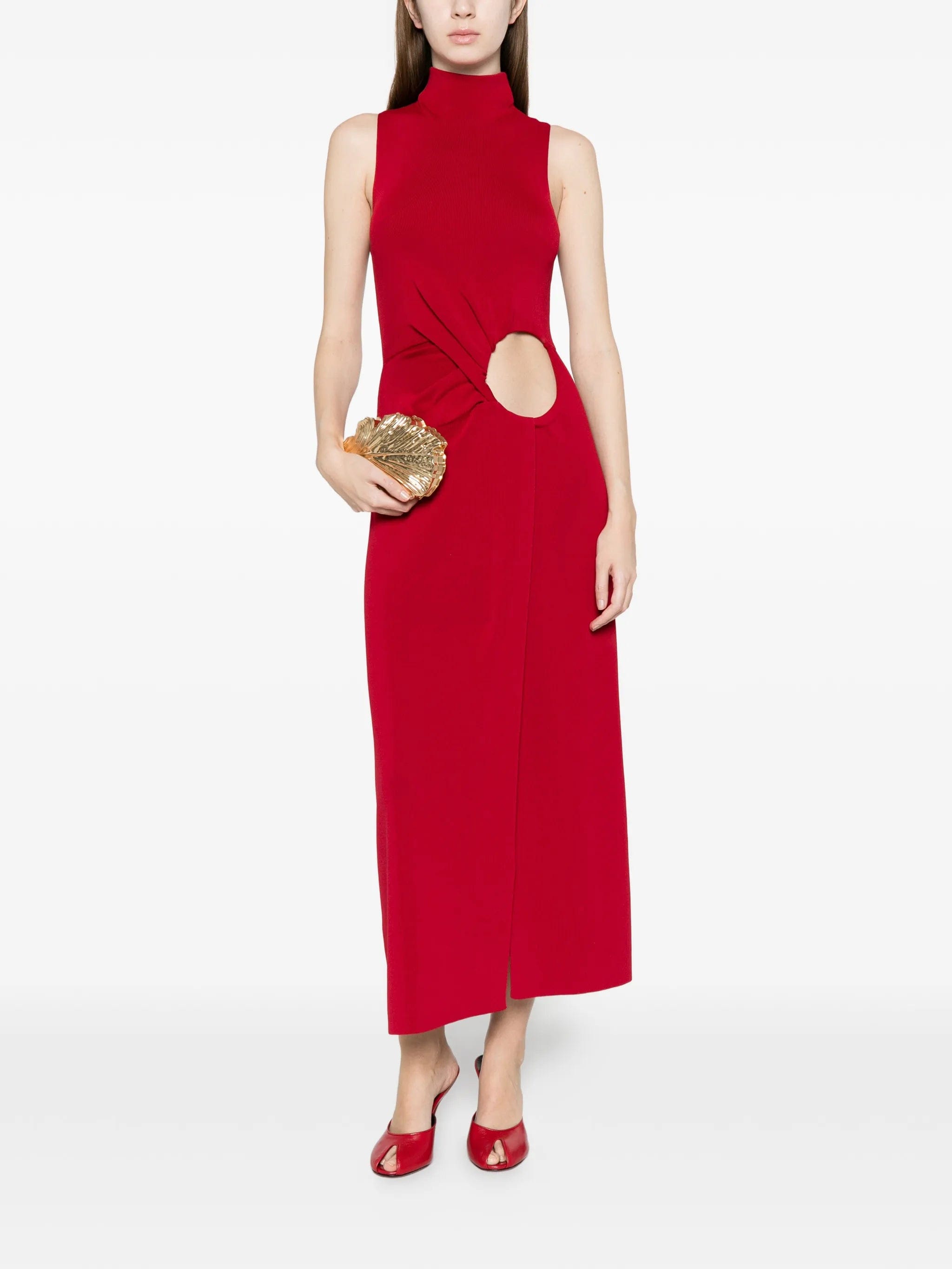 Cult Gaia Amana cut - out midi dress