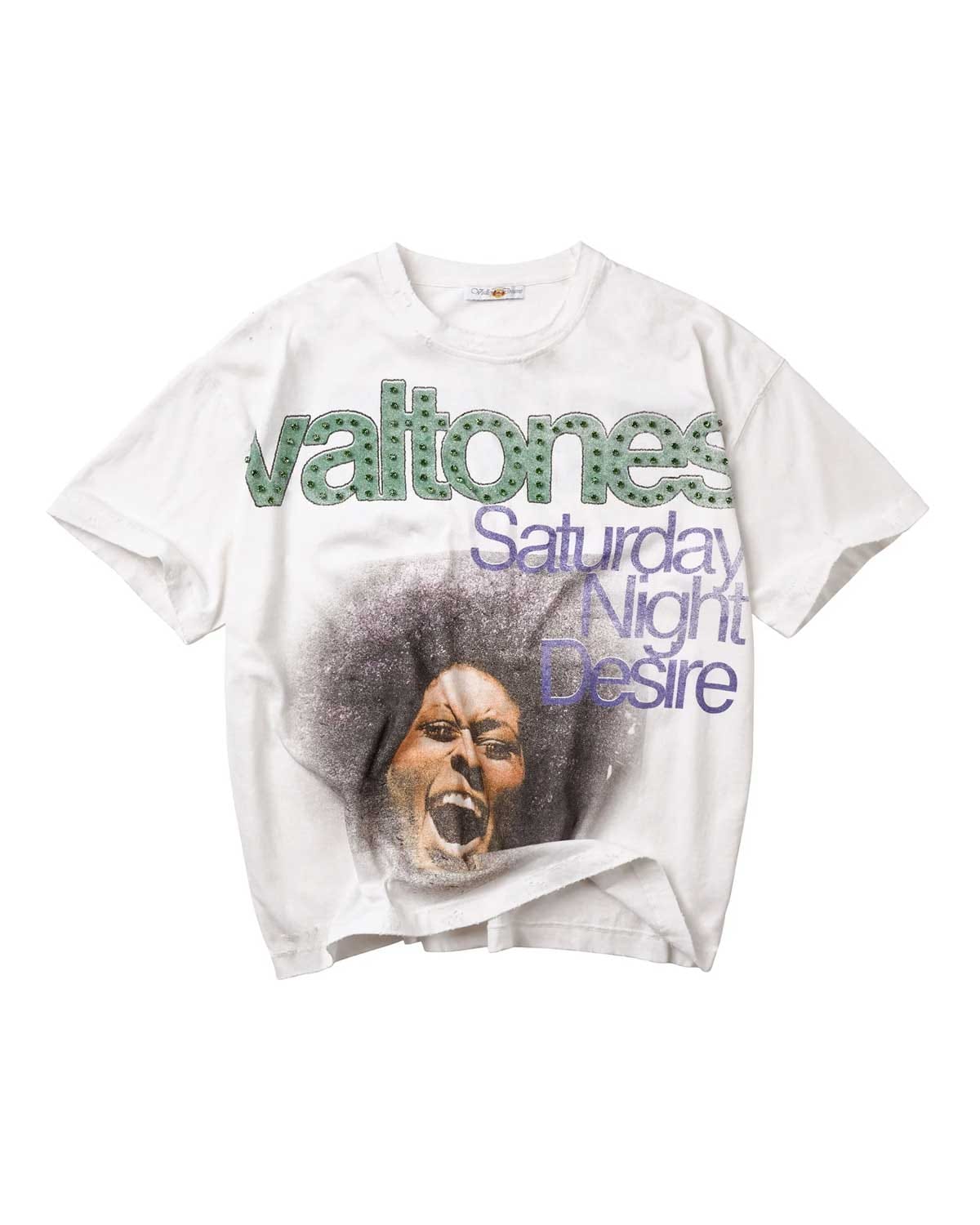 Vale Forever Saturday Bling T-Shirt White