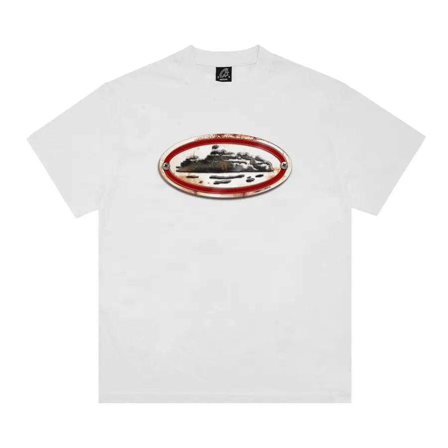 Corteiz Rusty Alcatraz T-Shirt White