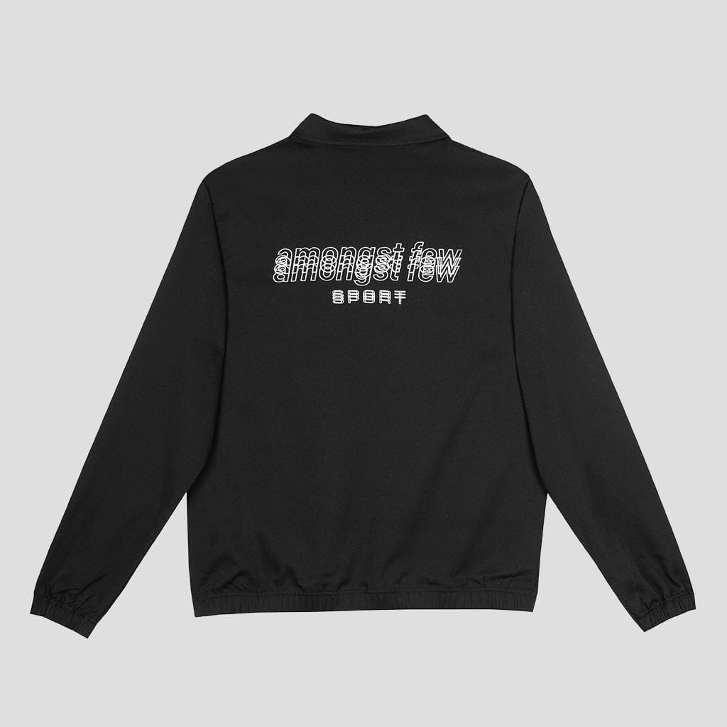Amongst Few - Sport Quarter Zip Jacket (Black)