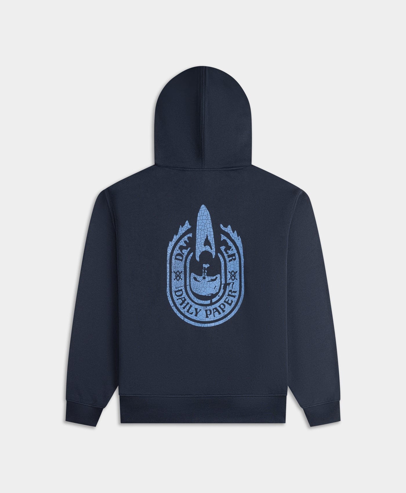 Blue Sky Captain Blue Candle Label Hoodie