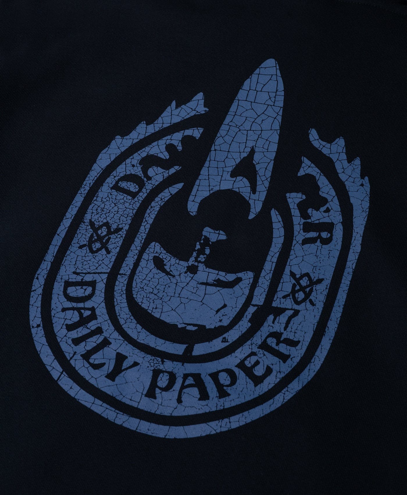 Blue Sky Captain Blue Candle Label Hoodie