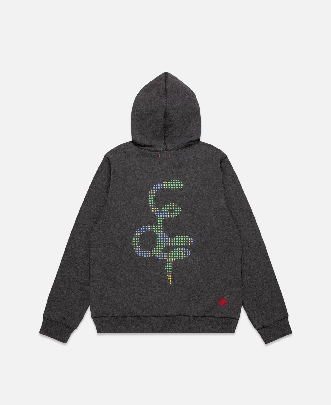 CLOT Snake Print Hoodie (Charcoal)