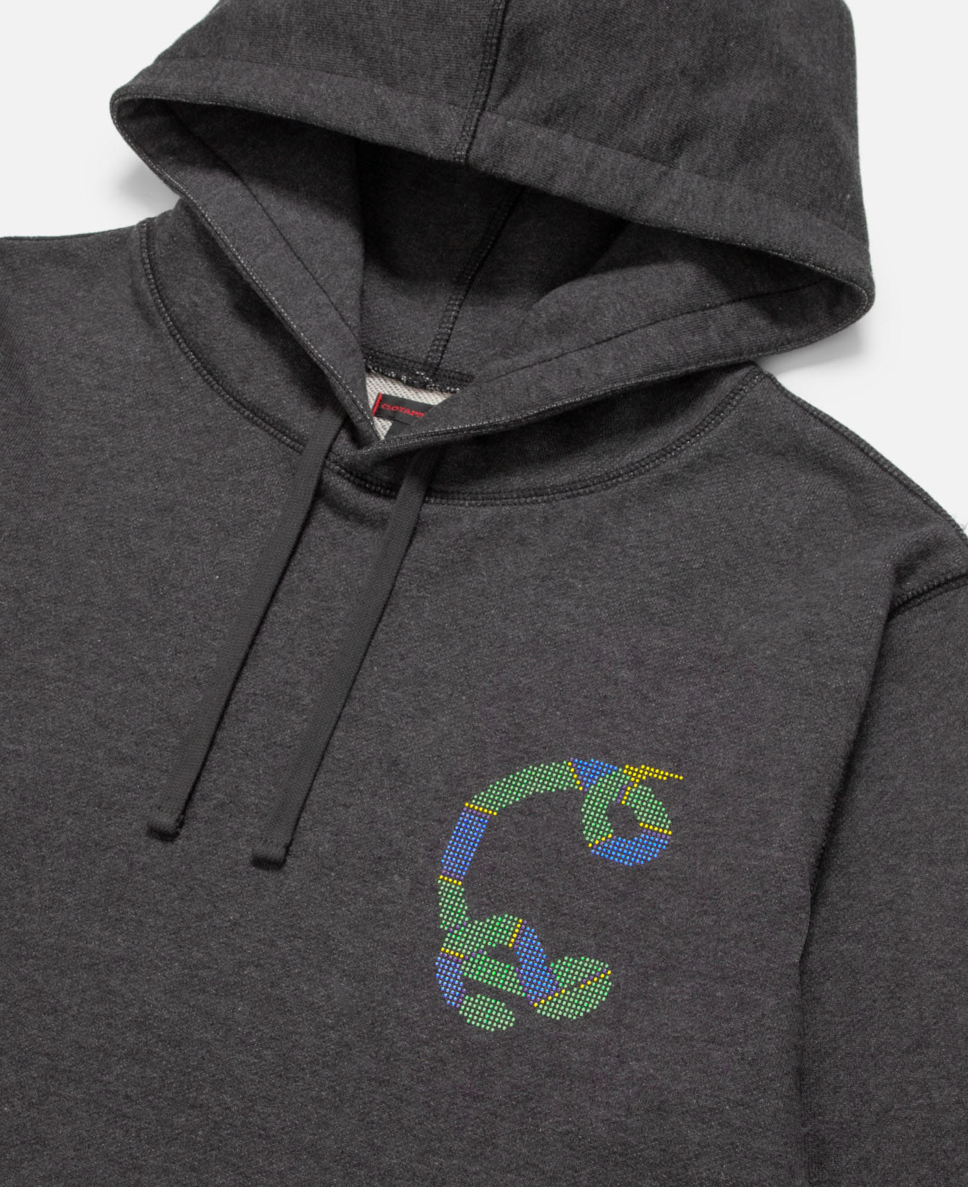 CLOT Snake Print Hoodie (Charcoal)