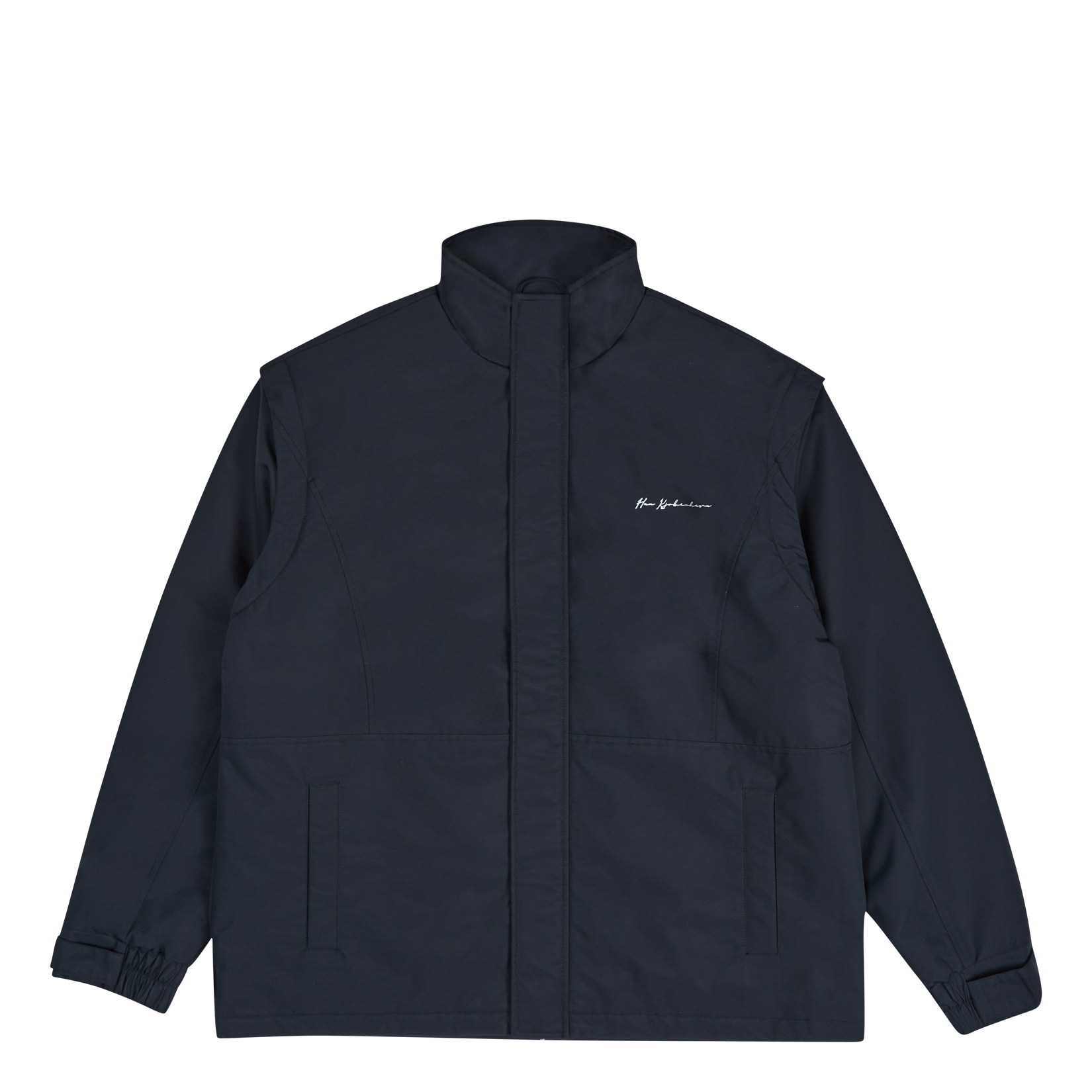 Han Kjobenhavn Nylon Track Jacket Black