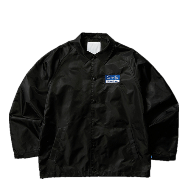 Liberaiders Strife Nylon Coach Jacket Black