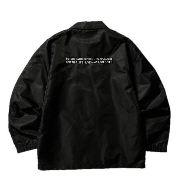 Liberaiders Strife Nylon Coach Jacket Black