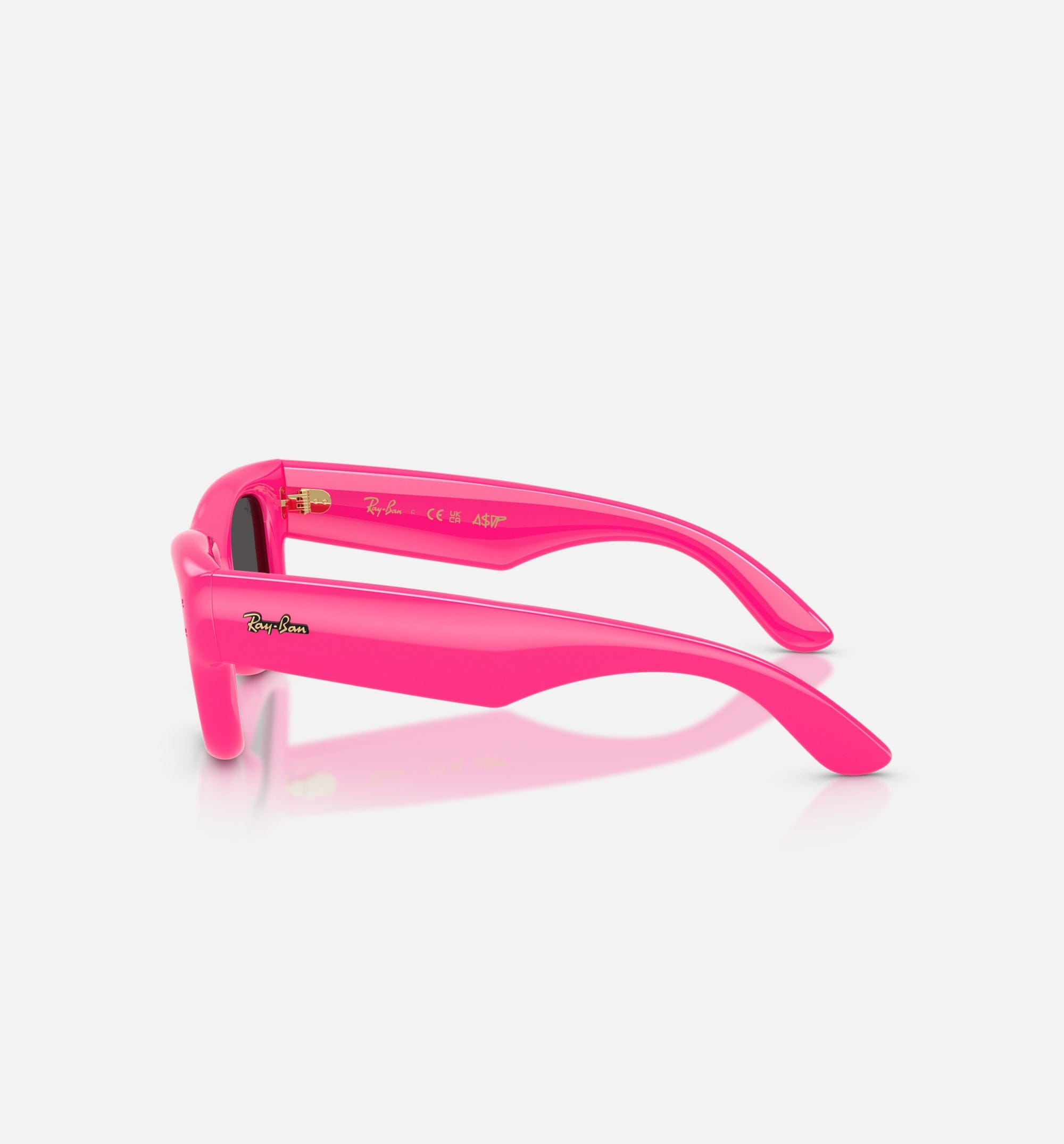Rayban A$AP Rocky x The Wayfarer Puffer Mens Sunglases - Pink