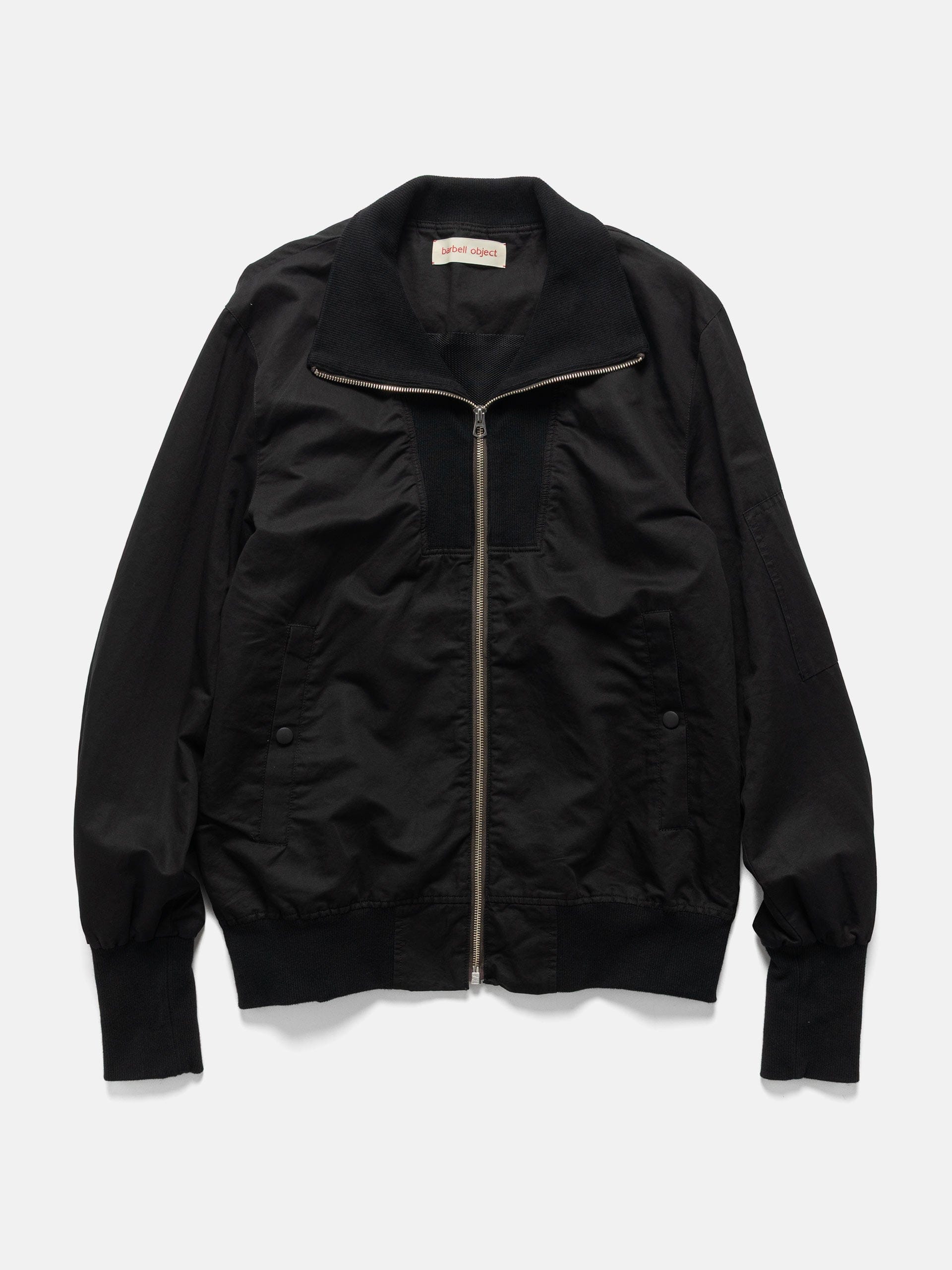 Barbell Object Fit Jacket Black