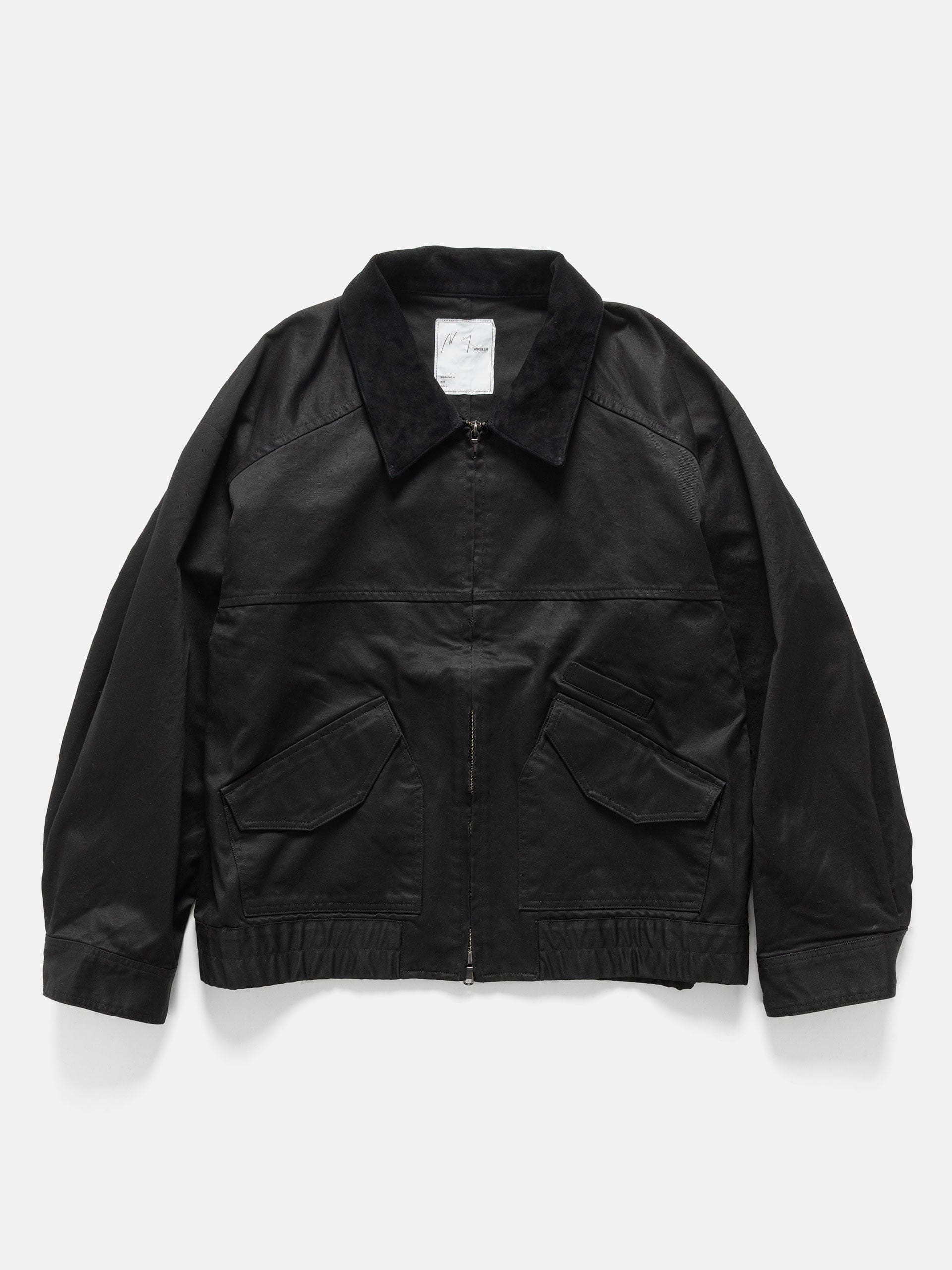 Ancellm Zip Blouson Black