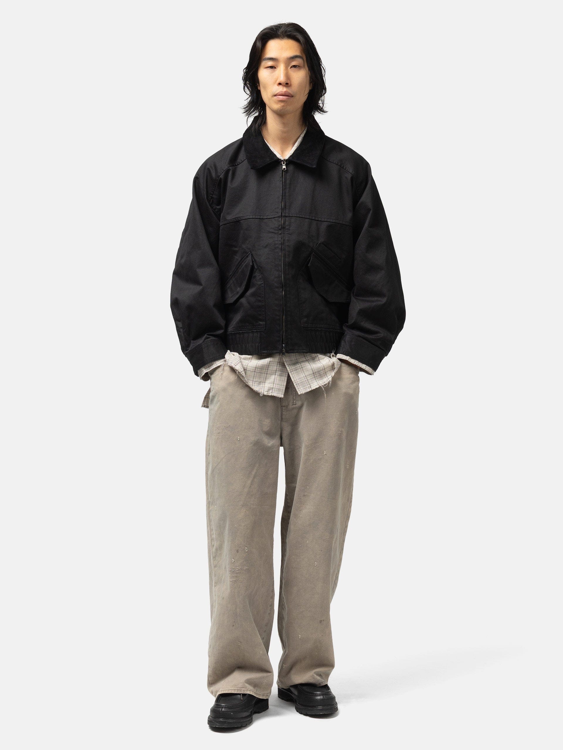 Ancellm Zip Blouson Black