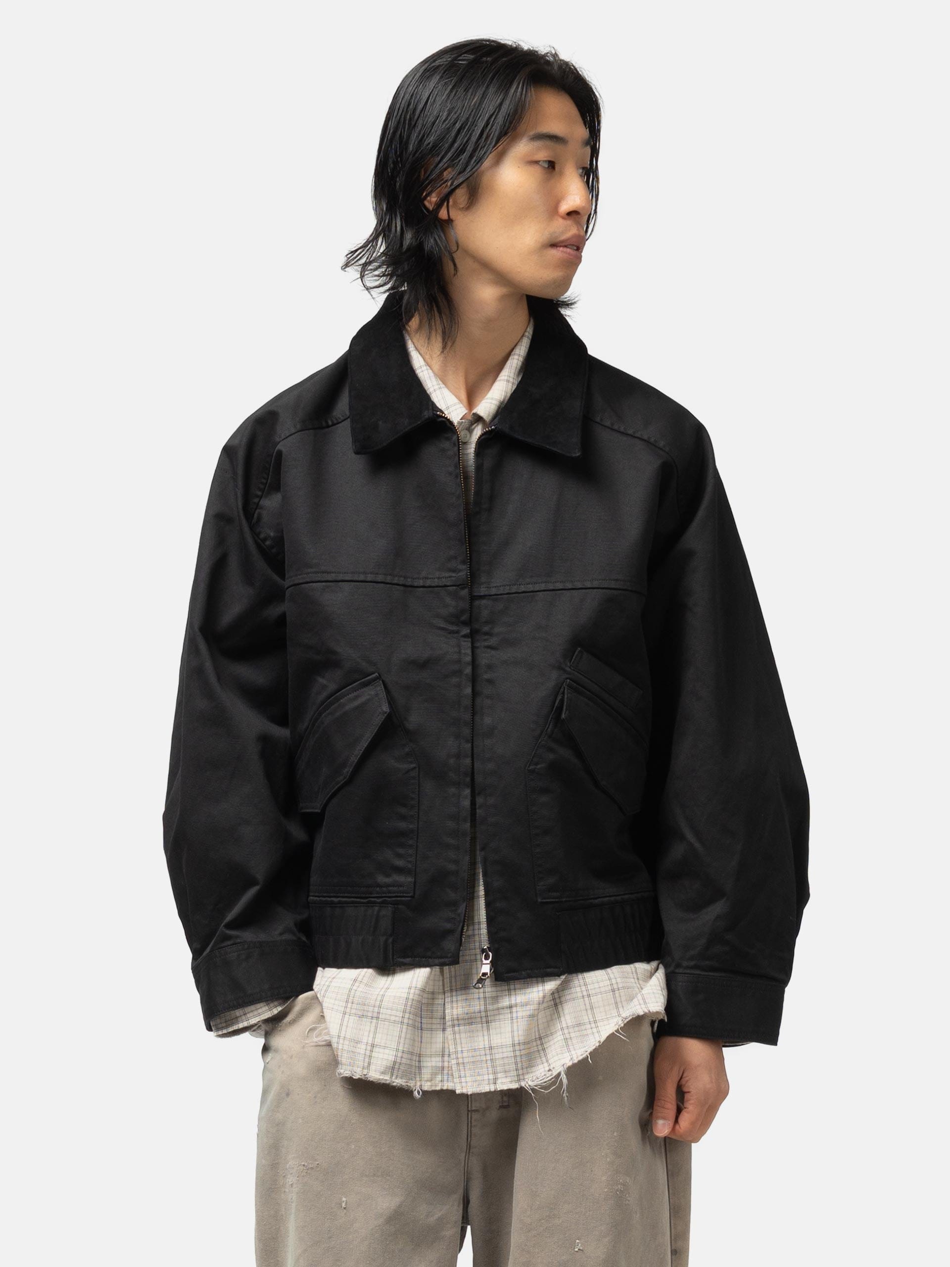 Ancellm Zip Blouson Black