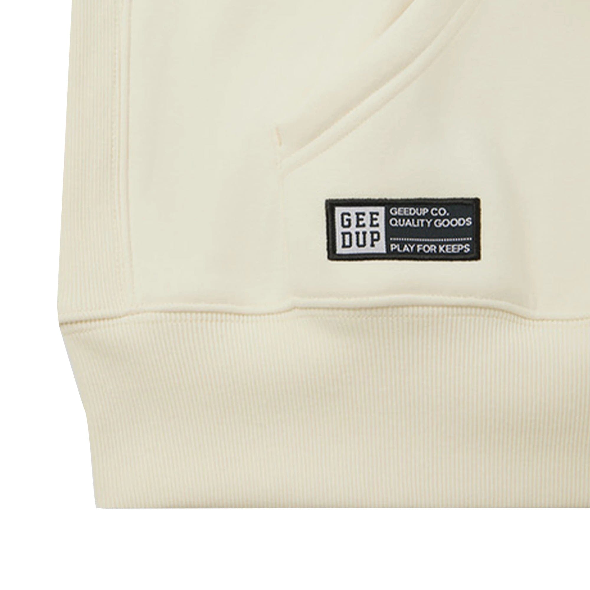 Geedup Team Logo/Handstyle Hoodie Tonal Cream (2026)