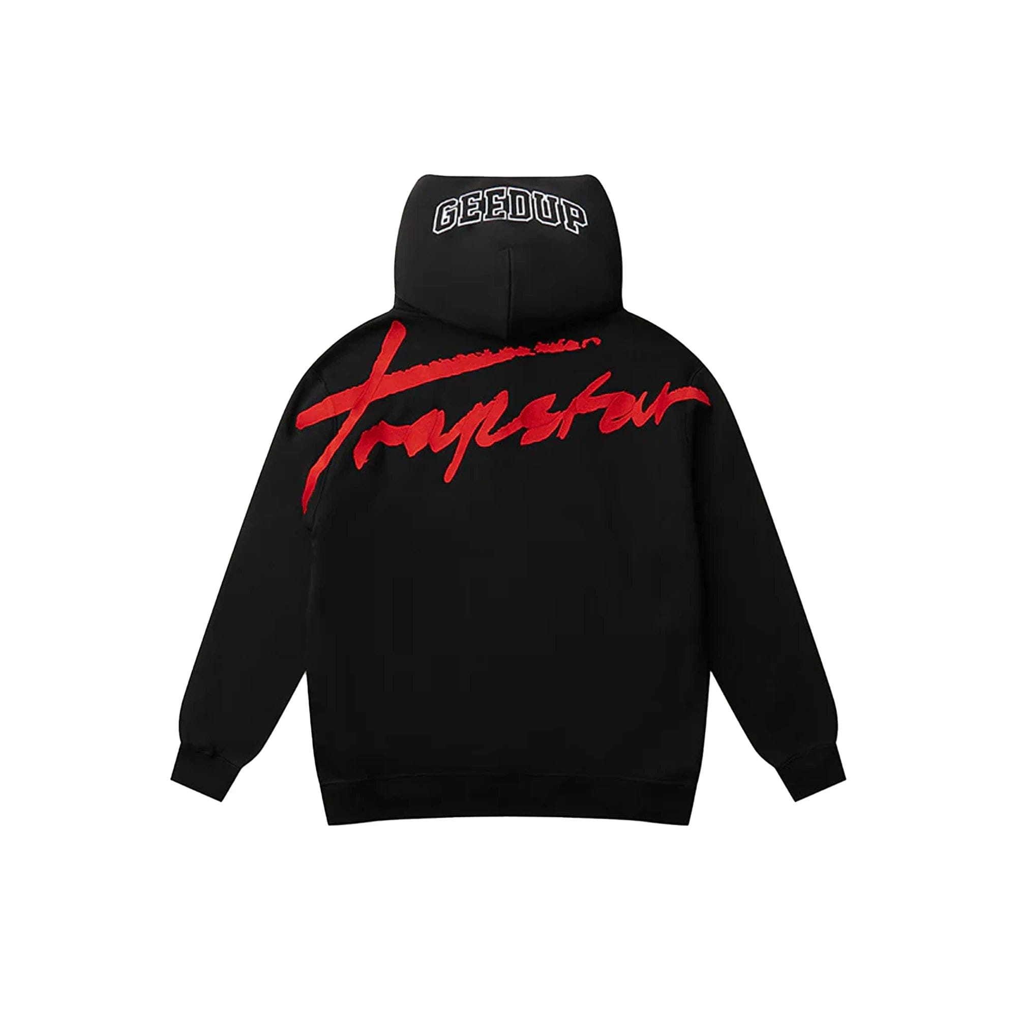 Geedup Team Logo x Trapstar Signature Jacket Black / White / Red (2025)
