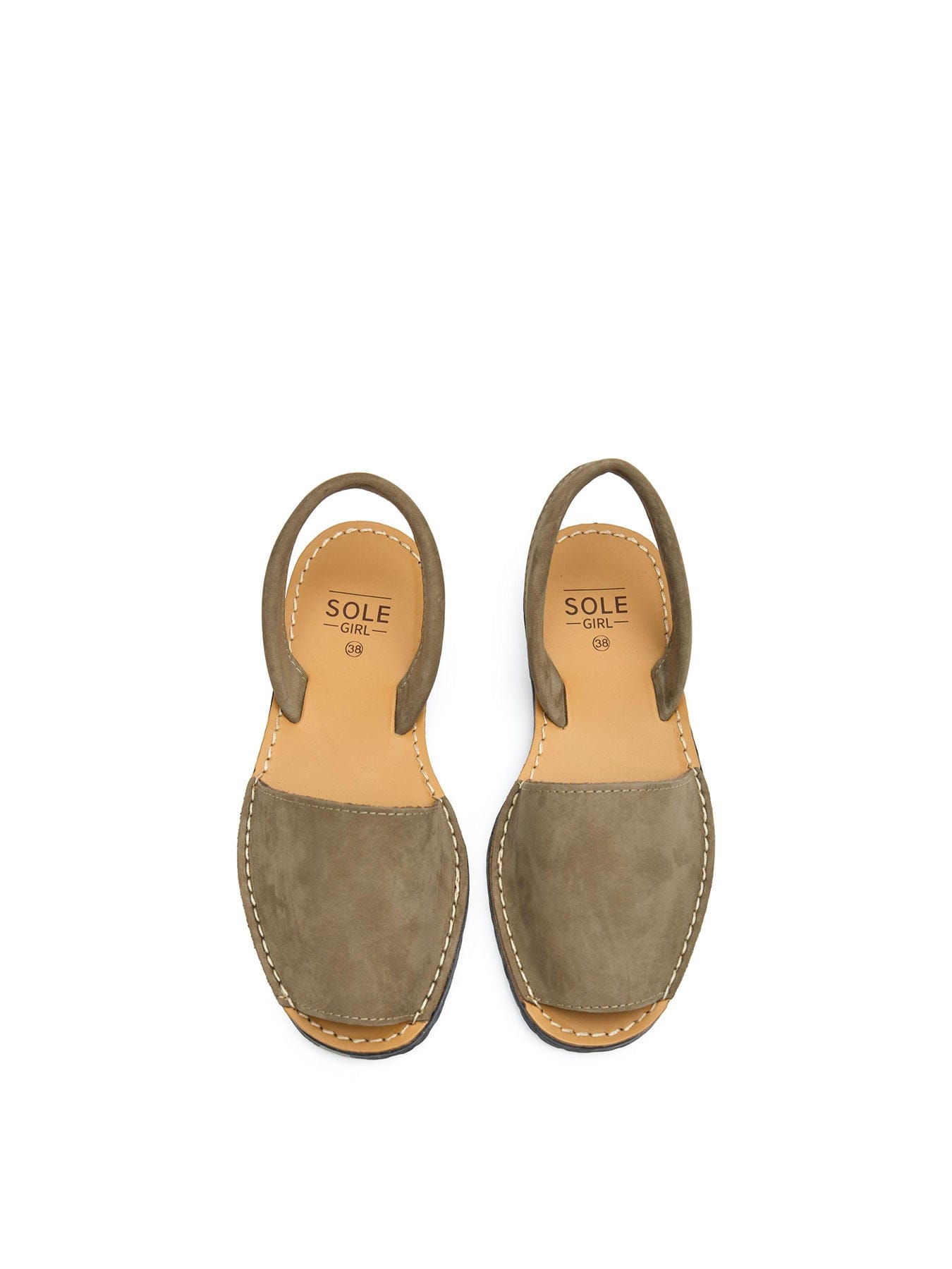 Sole Ldn Macaw Menorcan Sandals Green