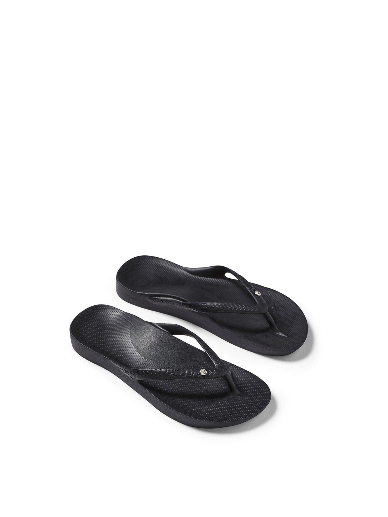 Archies Arch Support Crystal Flip - Flops Black