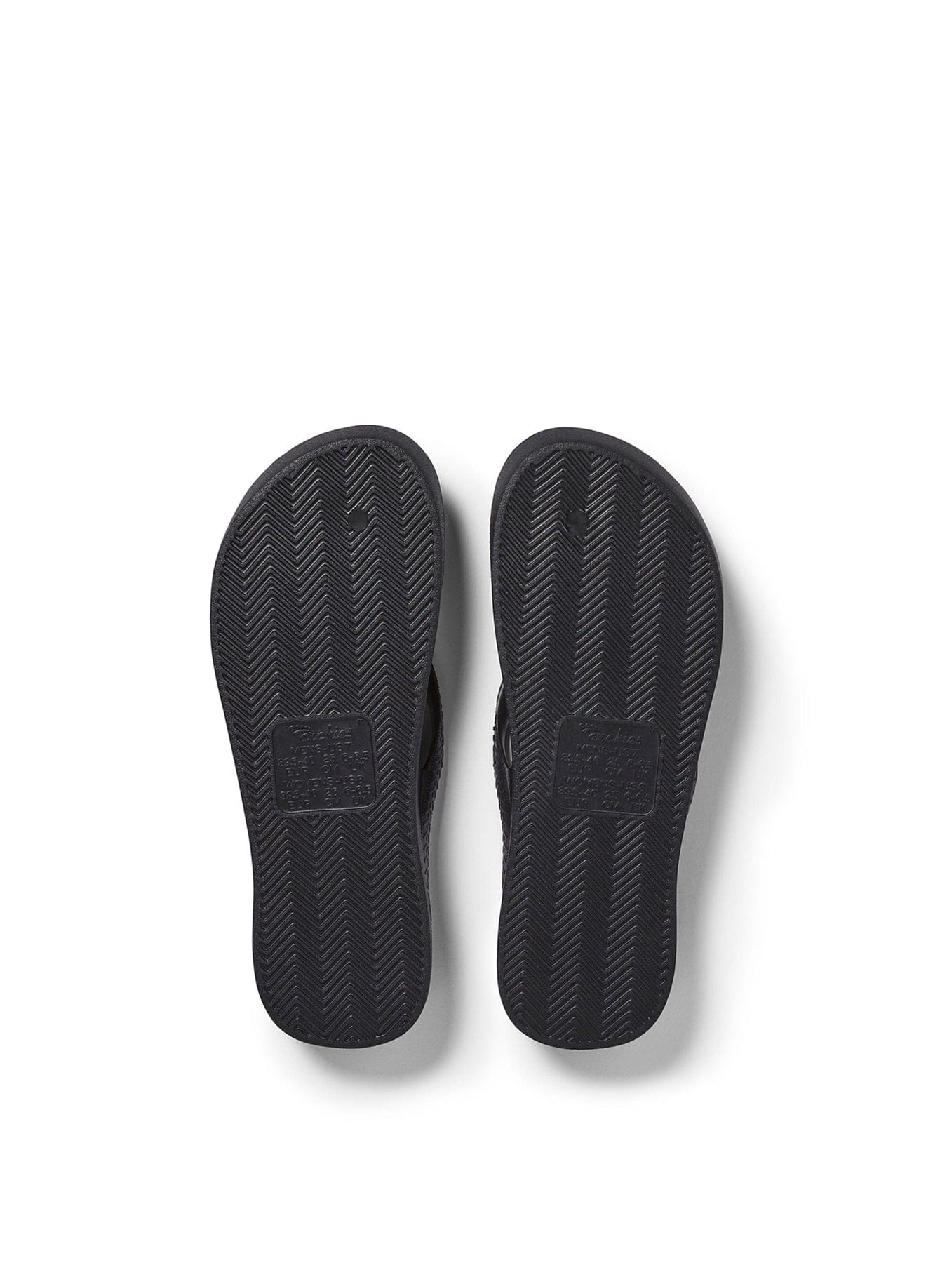 Archies Arch Support Crystal Flip - Flops Black