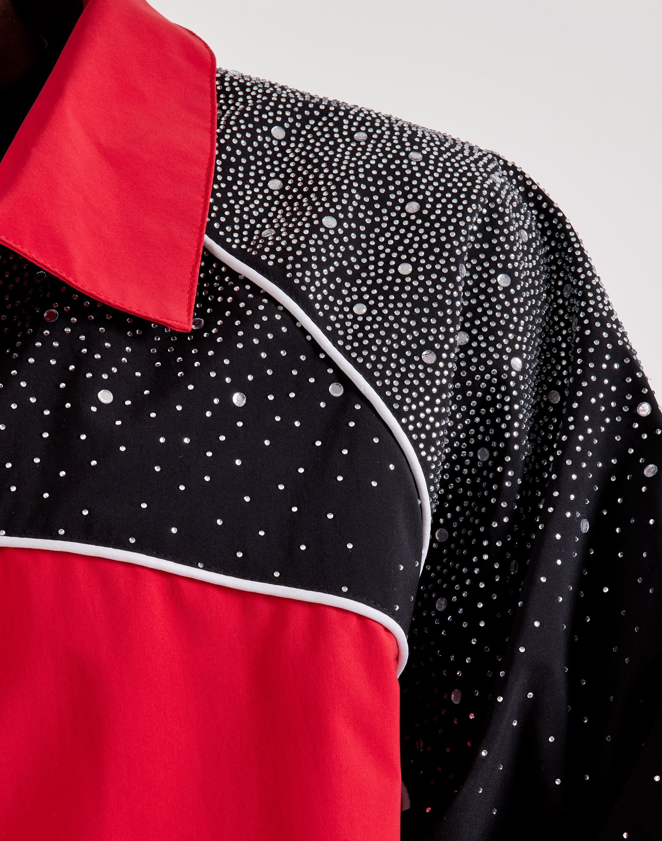 Kindred Clothing Nylon Rhinestone Jacket