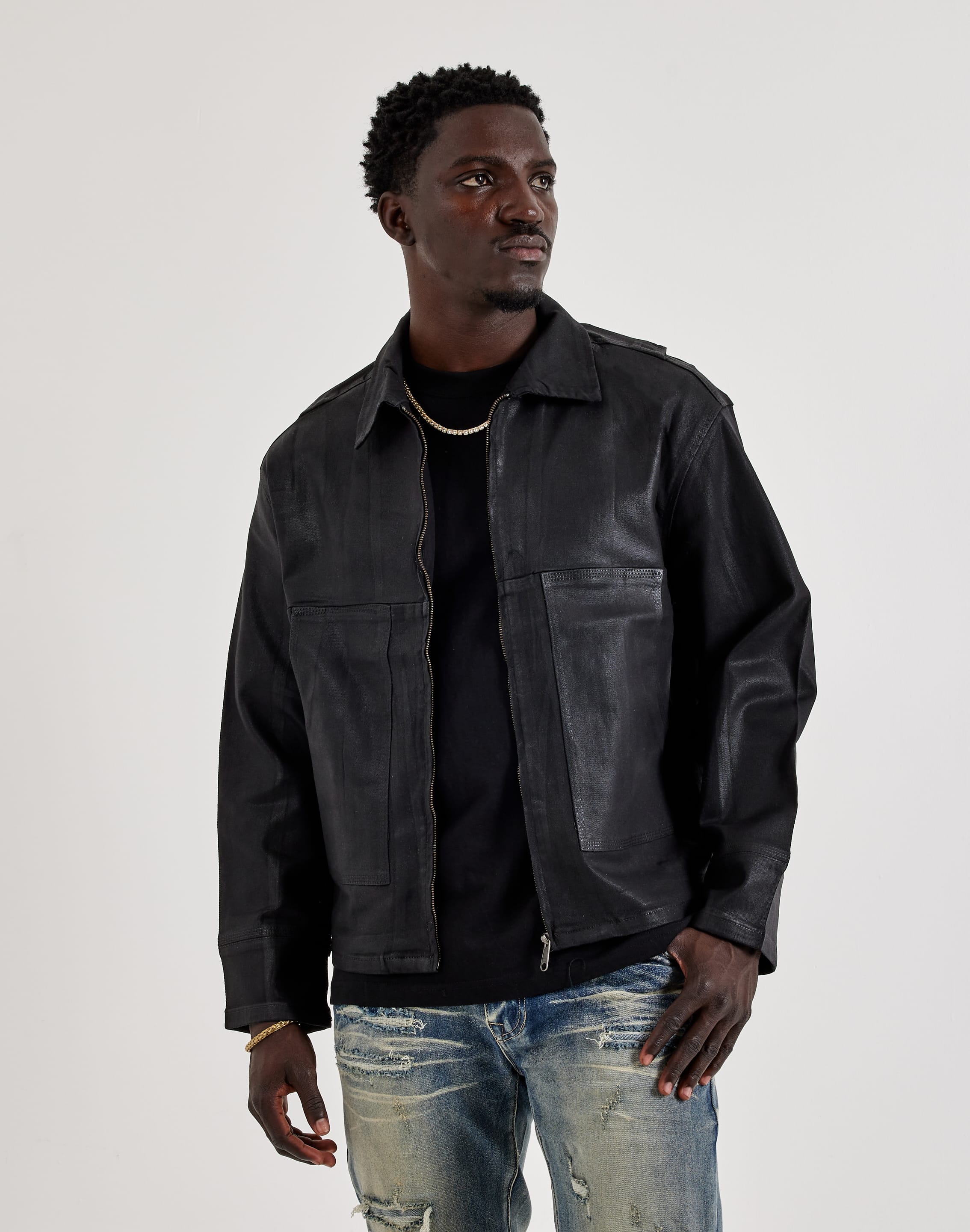 Waimea Wax Coated Full - Zip Jacket
