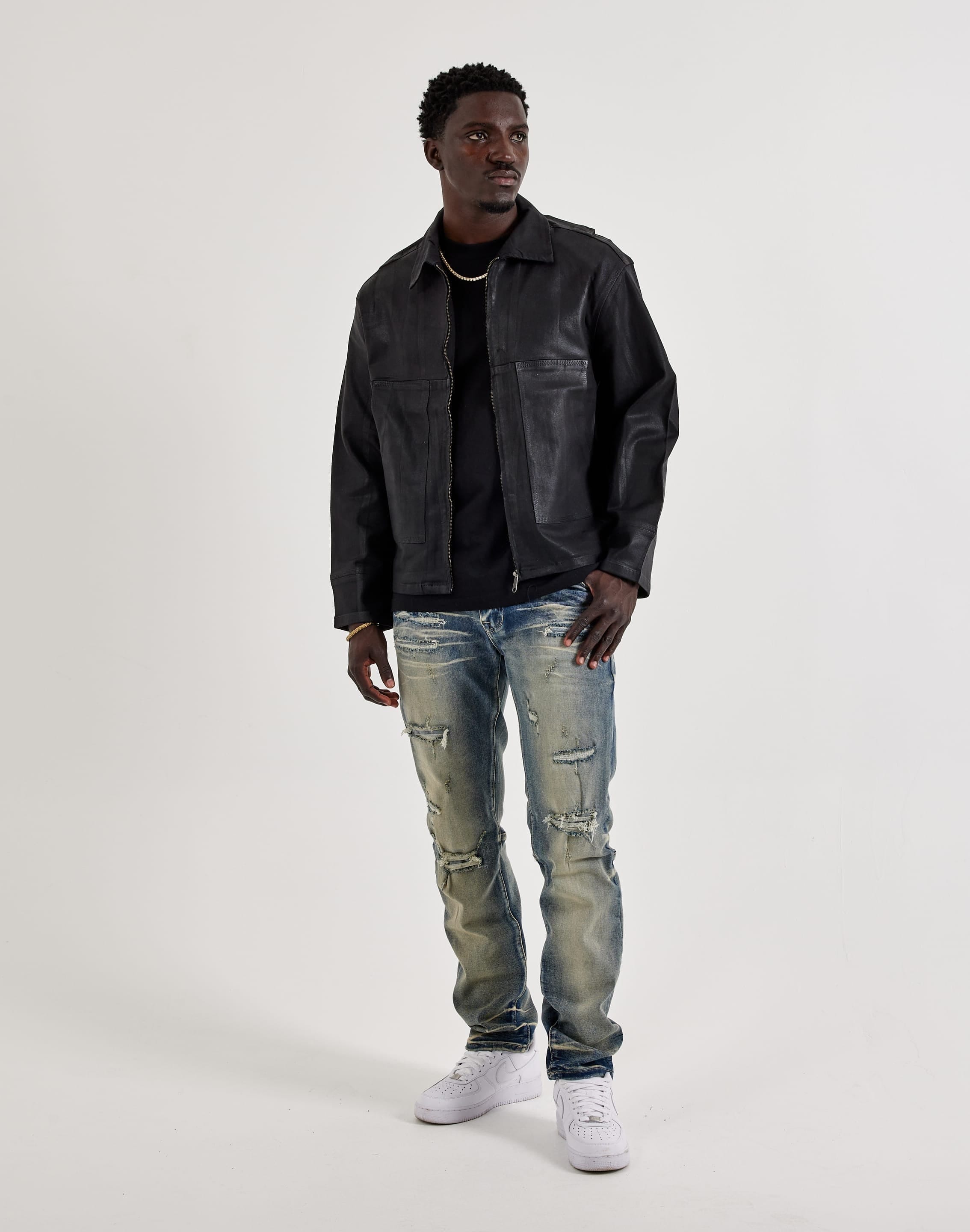 Waimea Wax Coated Full - Zip Jacket