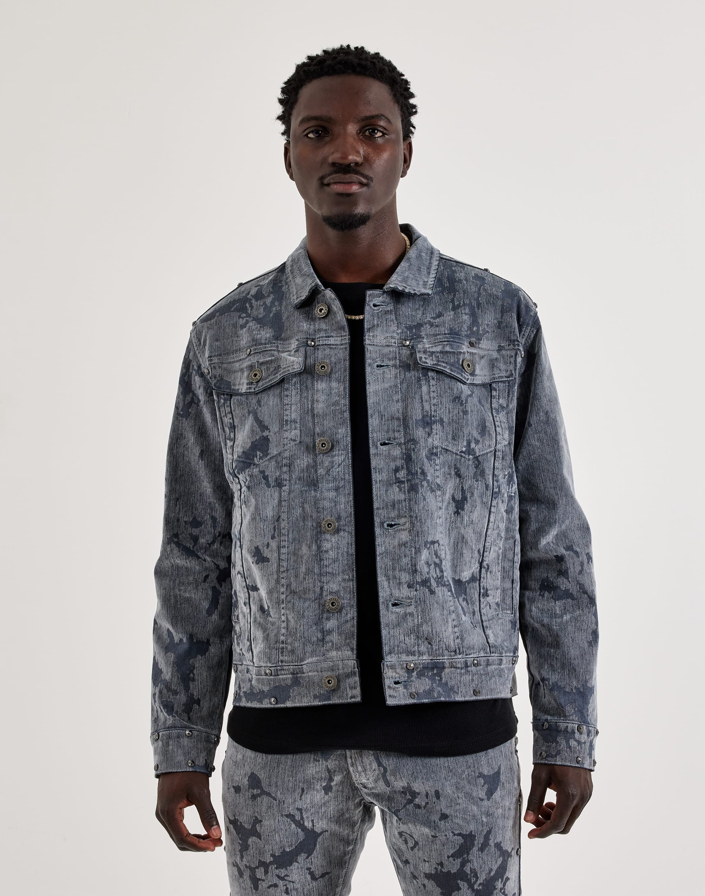 Kloud 9 Studded Denim Jacket