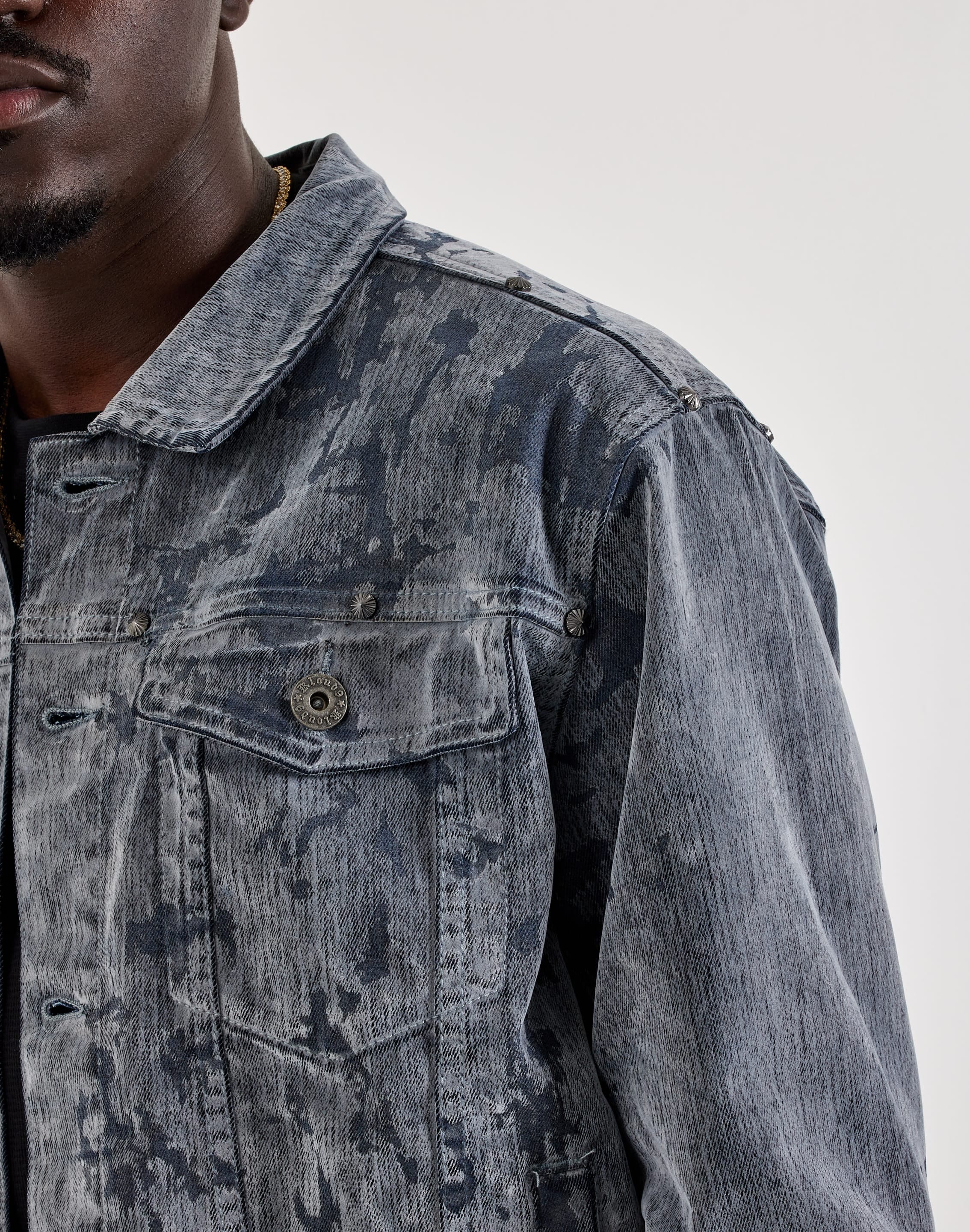 Kloud 9 Studded Denim Jacket