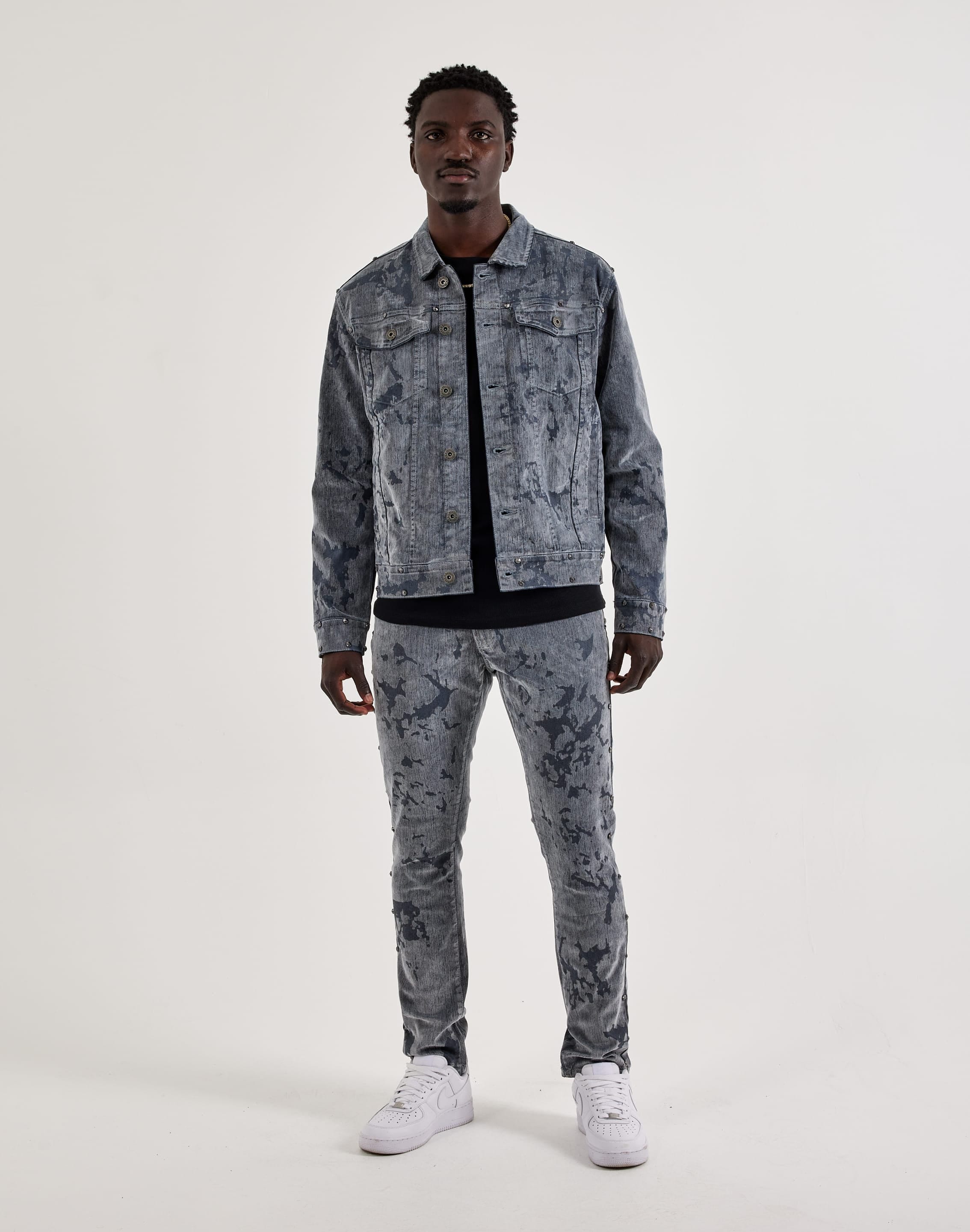 Kloud 9 Studded Denim Jacket