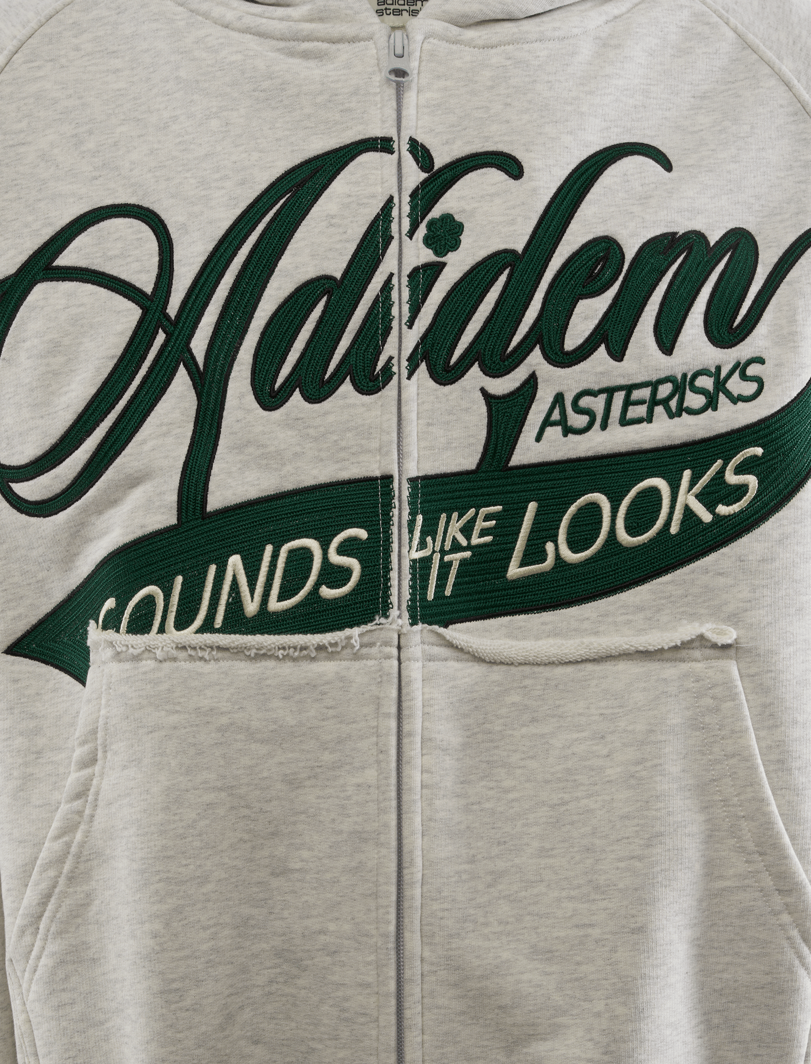 Adidem Asterisks SOUNDS CURSIVE HOODIE