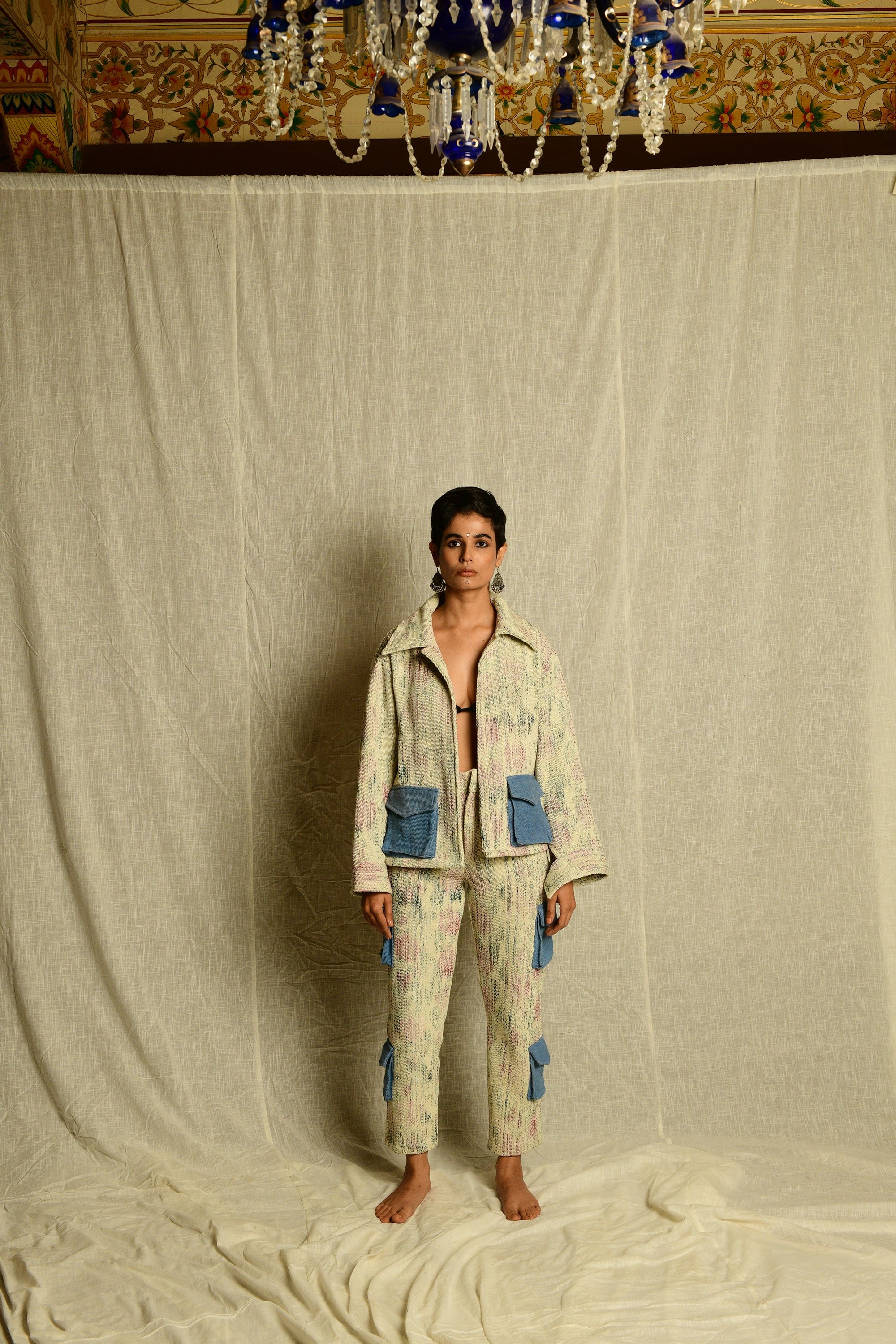 Handmade Warp - Printed Handwoven - Jacket