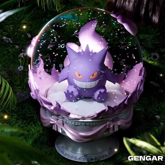 Langbowang Pokemon Crystal Ball Snow Globe Series Figure - Gengar