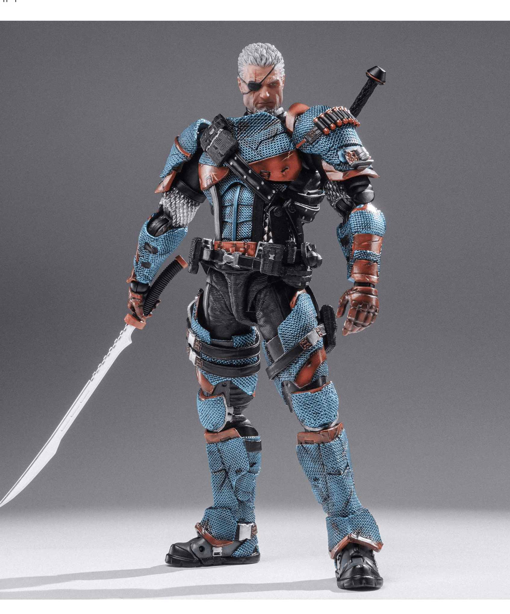 LPZZ BATMAN ARKHAM KNIGHT DEATHSTROKE 1/12 Action Figure