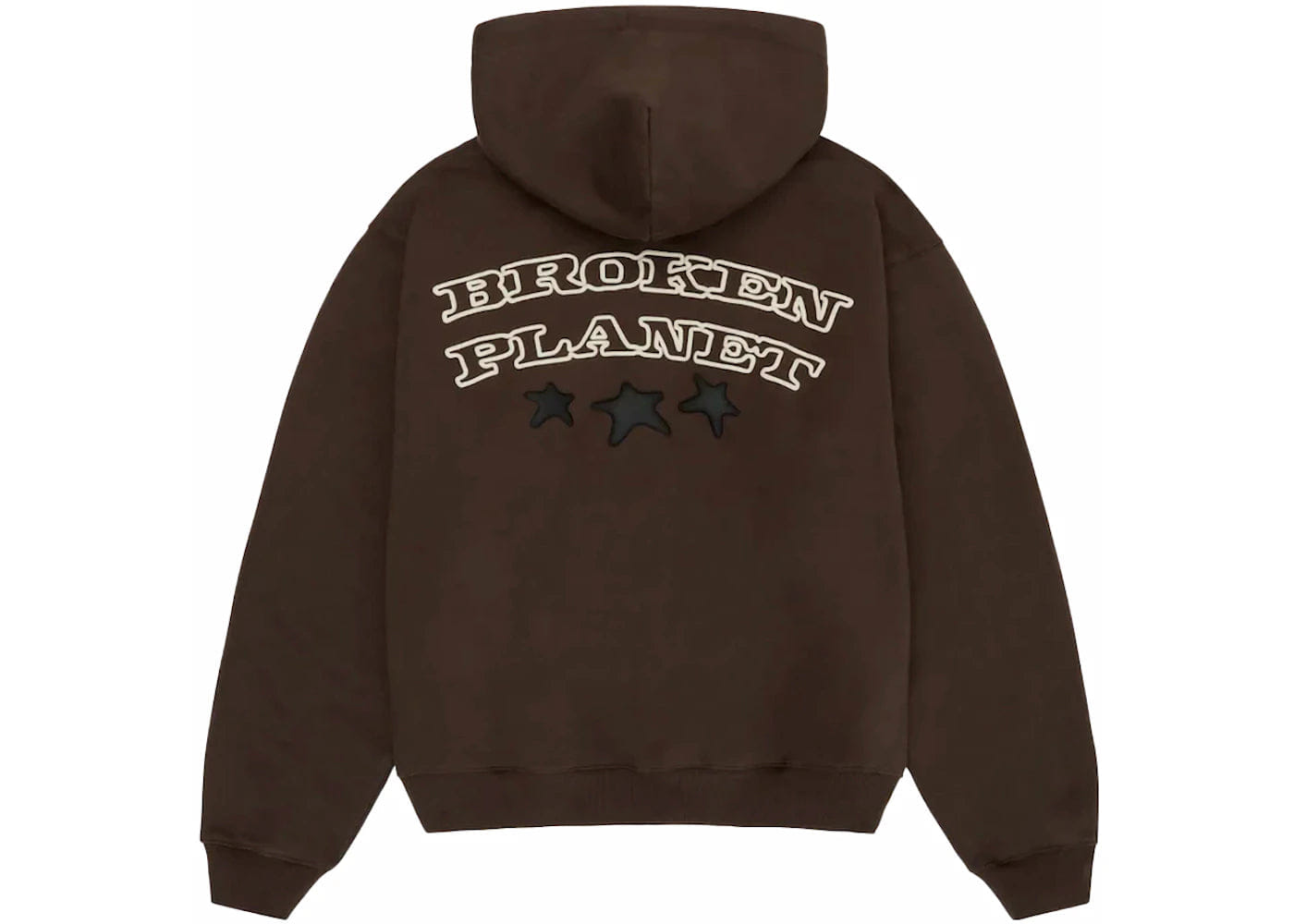 Broken Planet Out Of Service Hoodie Brown