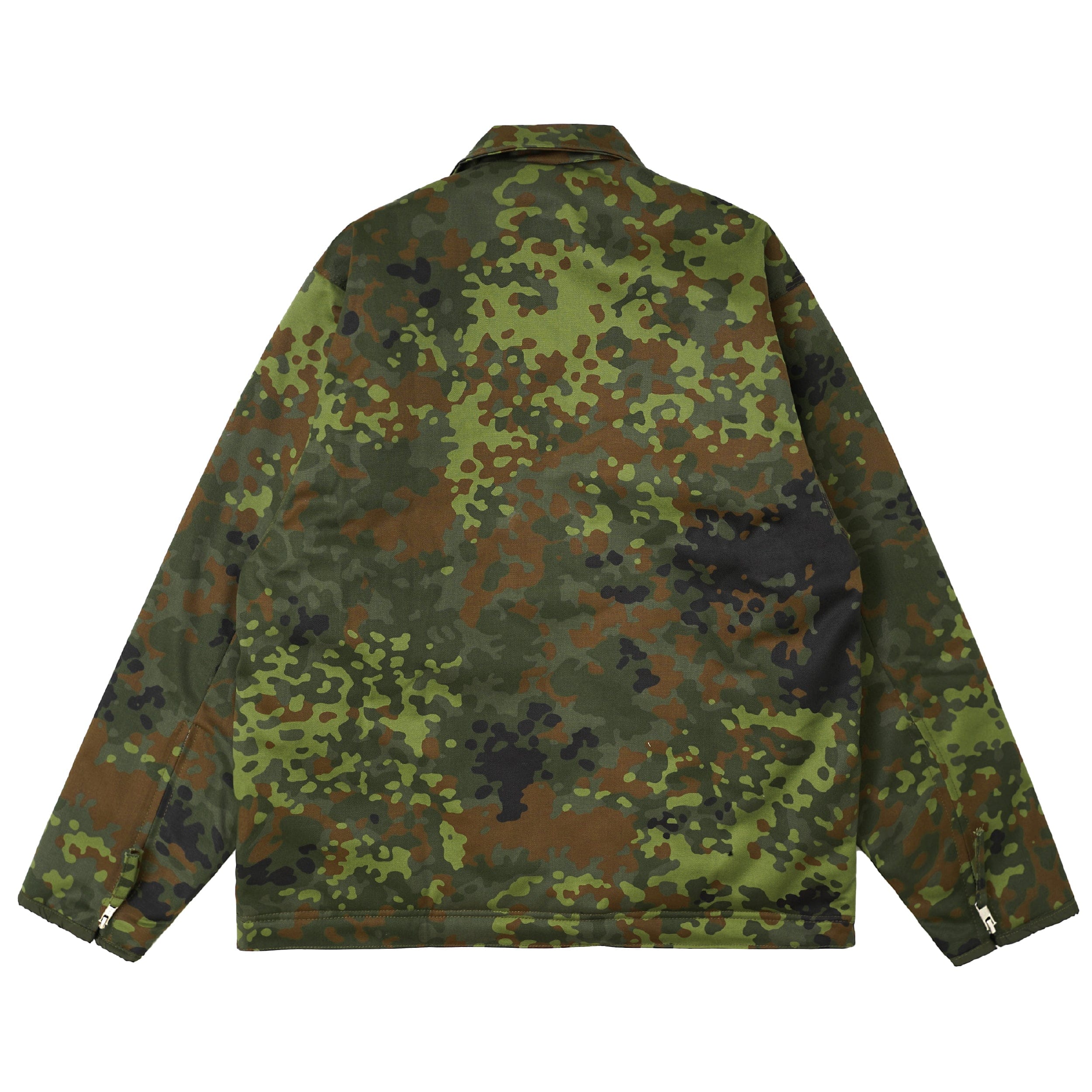 Pot Meets Pop Herrer Quilted Lined Work Jacket - Flectarn Camo