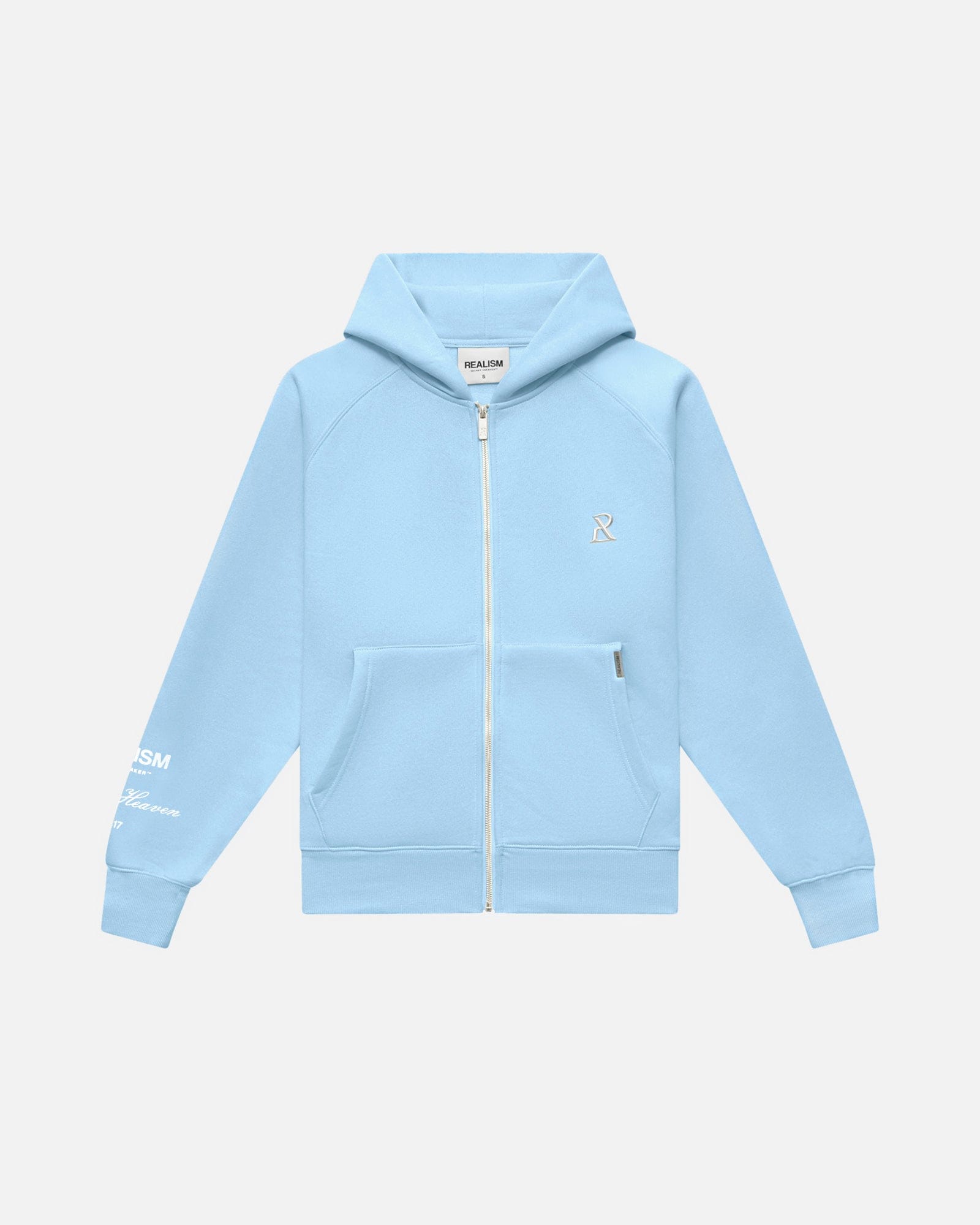 Realism SSS REALISM RADIANT ZIP HOODIE SKY DUST