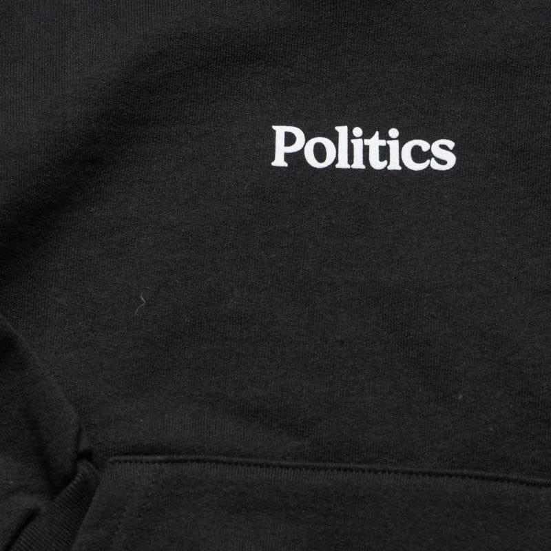 Core Kids Politics Core Hoodie - Black