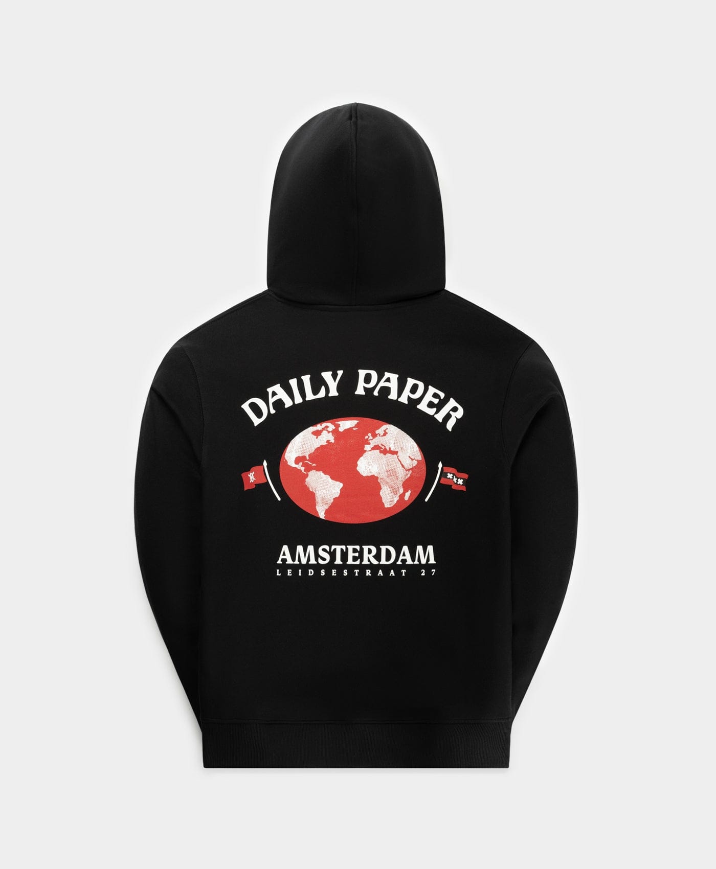 Daily Paper Worldwide Black Amsterdam Store Hoodie