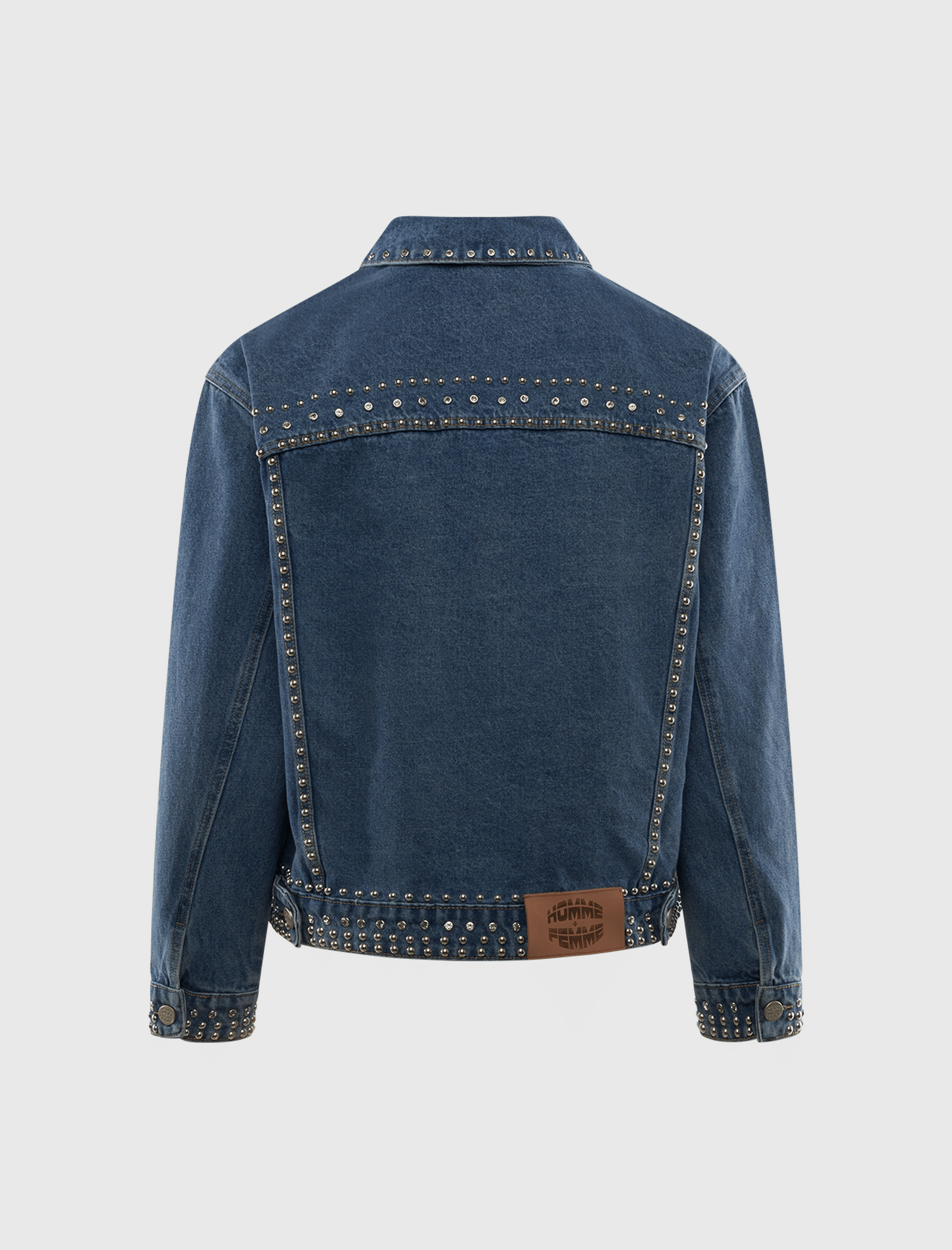 HOMME FEMME ORNAMENT DENIM JACKET